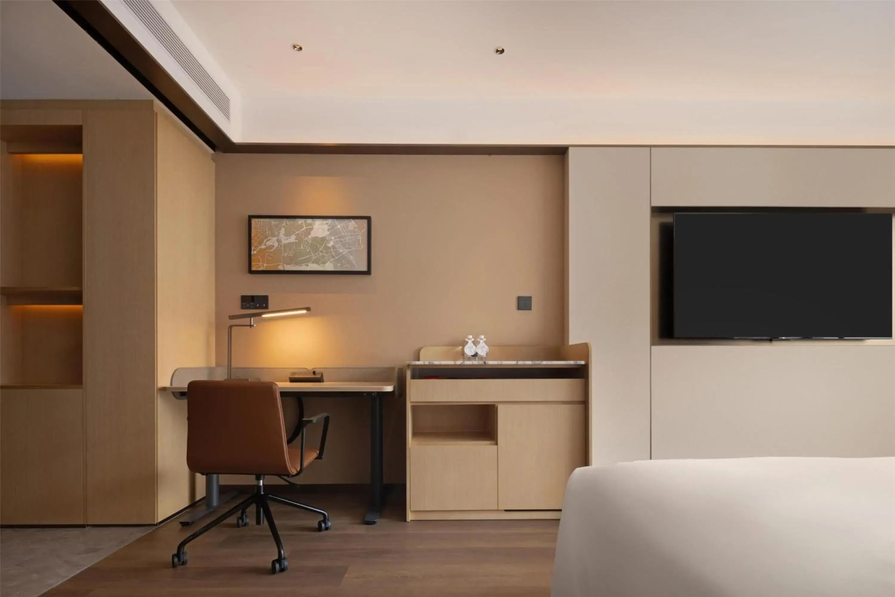 Twin Room in Hilton Garden Inn Shaoguan Furong New Town Twin Room in Hilton Garden Inn Shaoguan Furong New Town