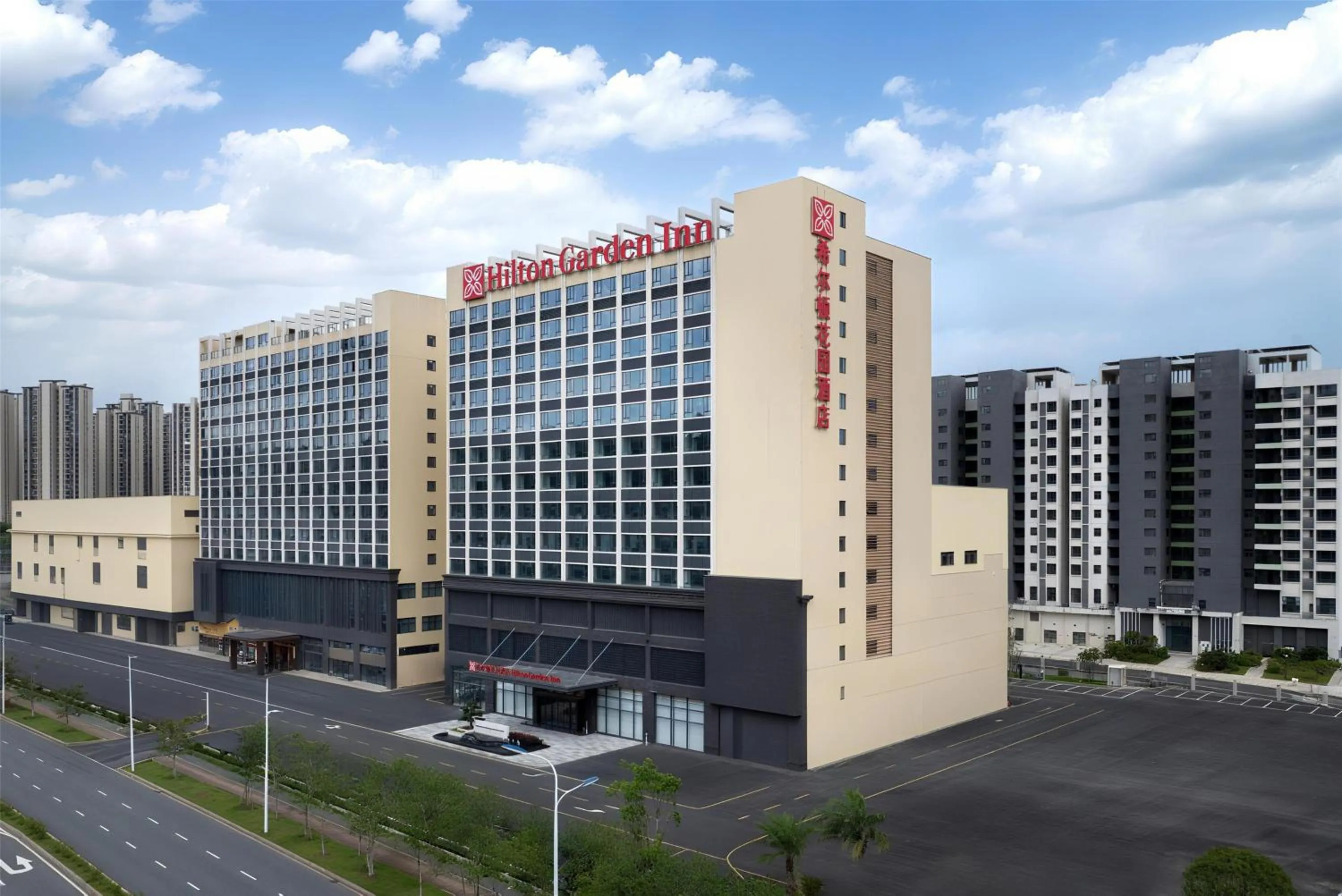 Property building in Hilton Garden Inn Shaoguan Furong New Town