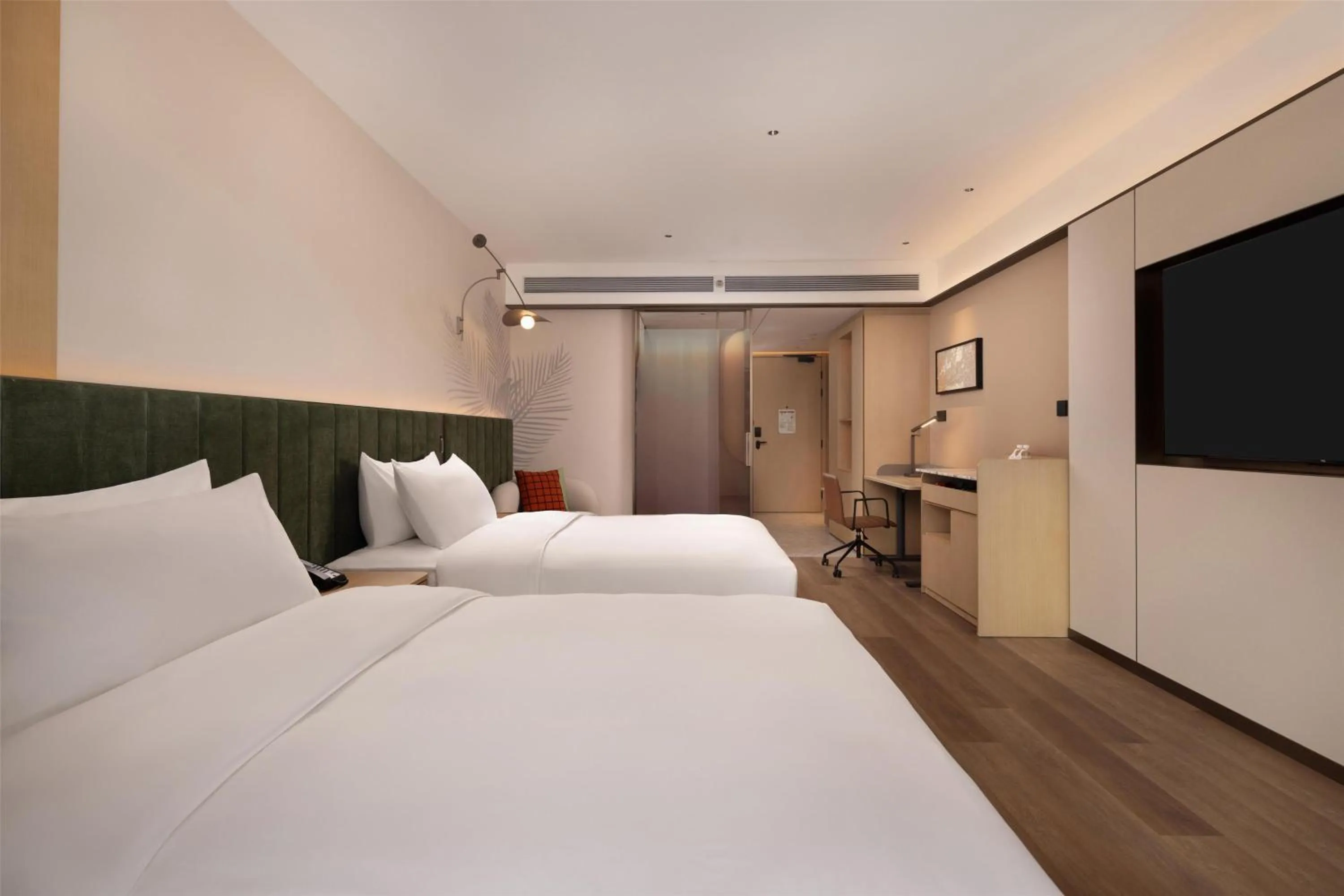 Bed in Hilton Garden Inn Shaoguan Furong New Town