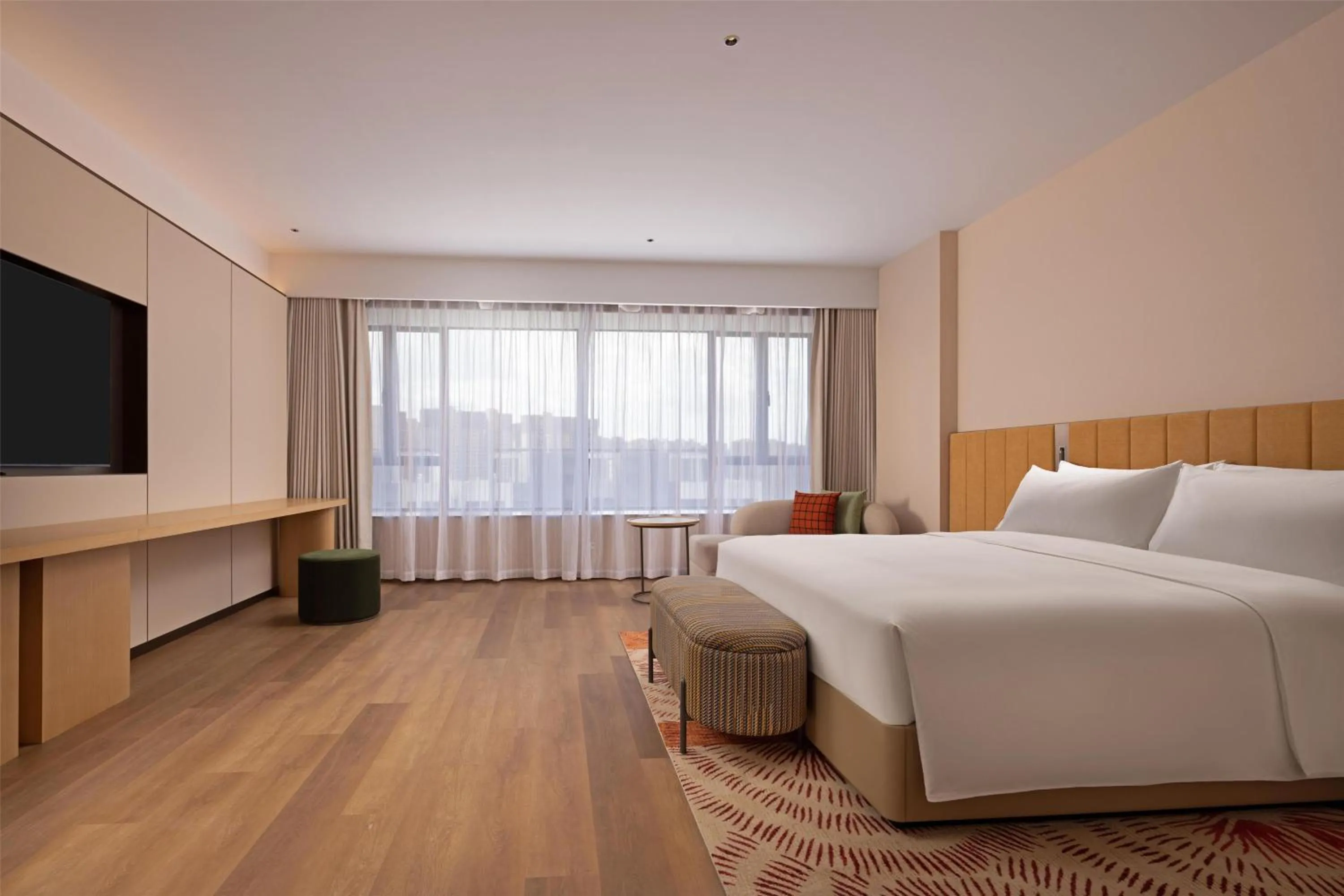 Bed in Hilton Garden Inn Shaoguan Furong New Town
