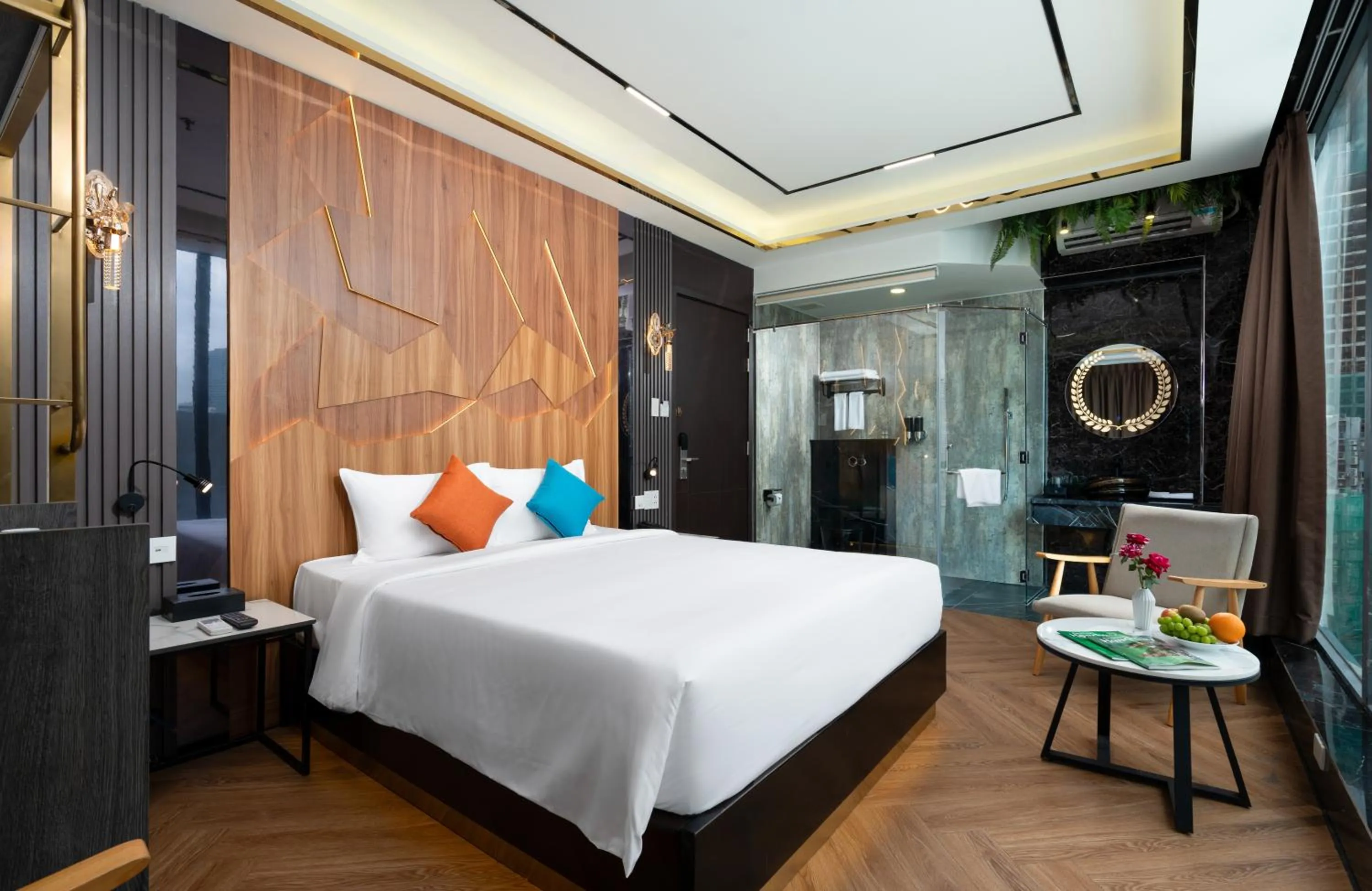 Bedroom, Bed in G8 Riverside Hotel Saigon