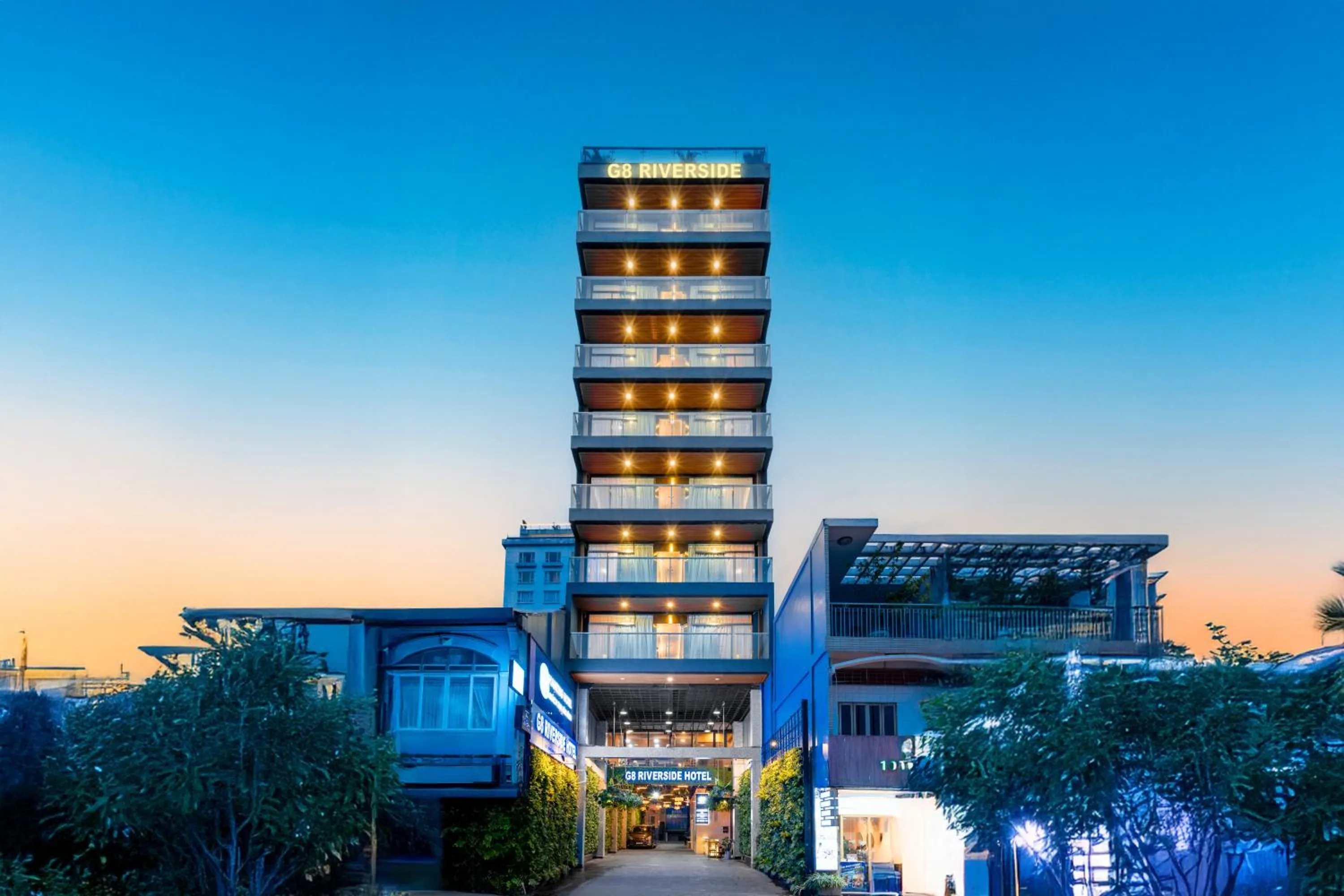 Property building in G8 Riverside Hotel Saigon