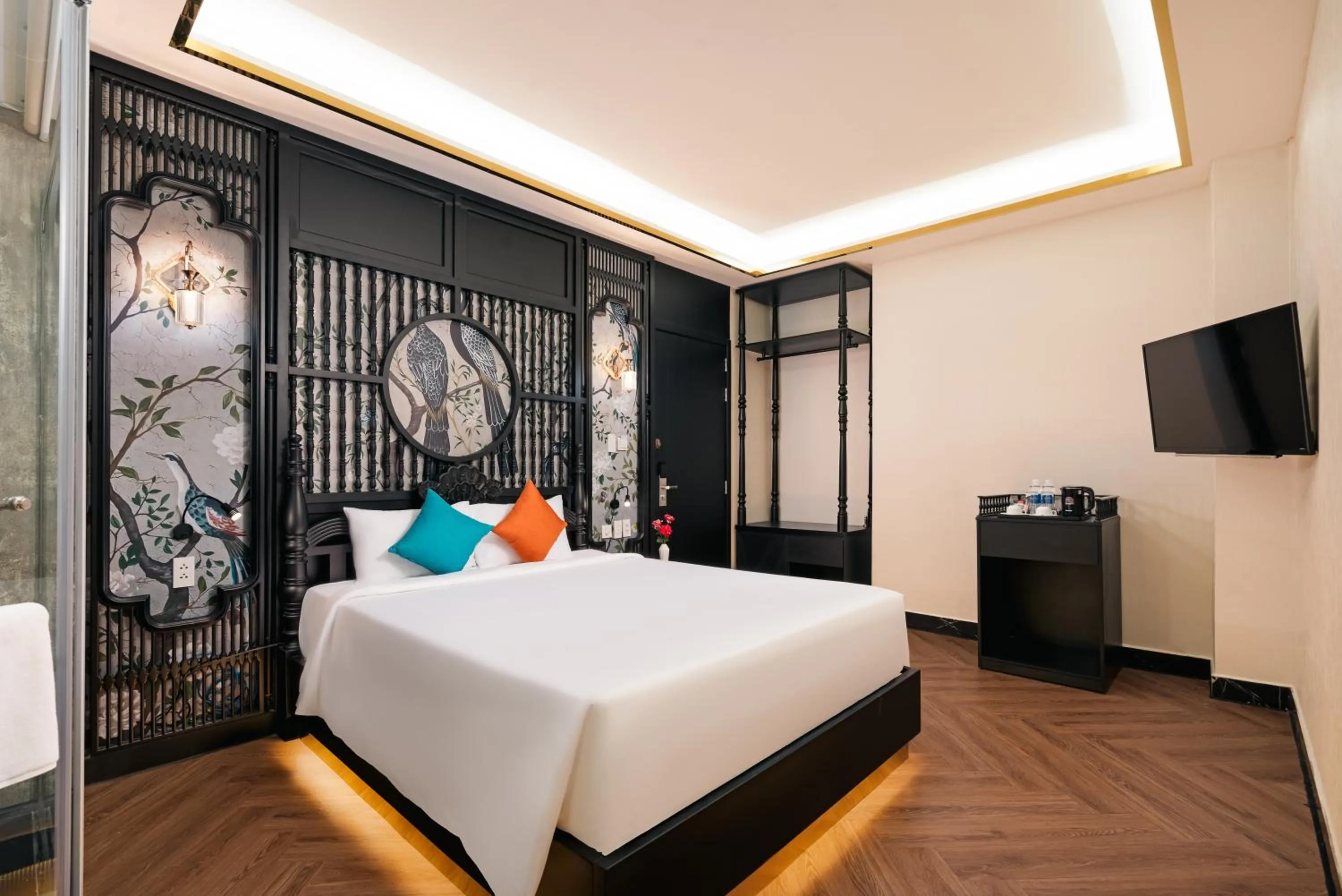 Bedroom, Bed in G8 Riverside Hotel Saigon