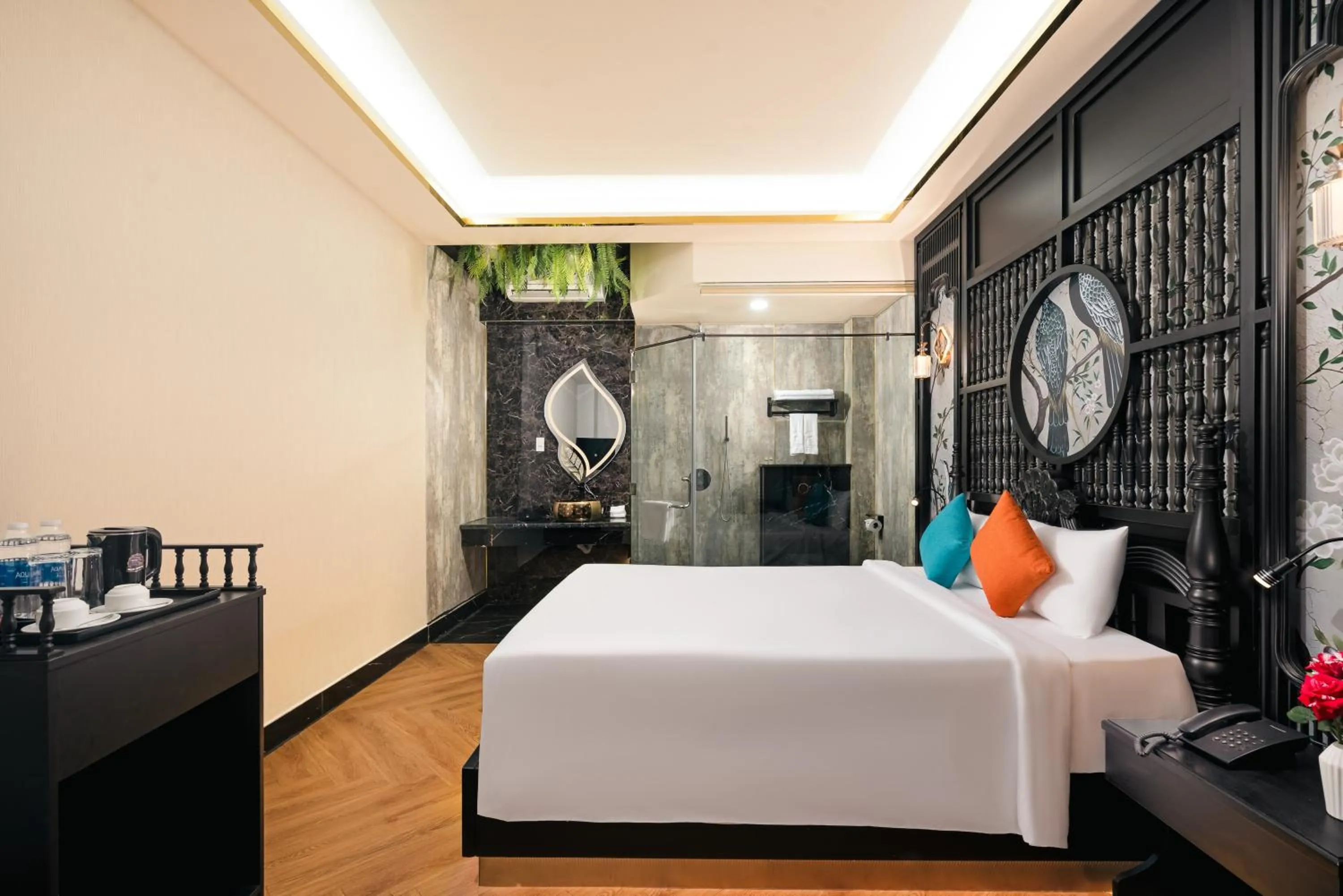 Bedroom, Bed in G8 Riverside Hotel Saigon