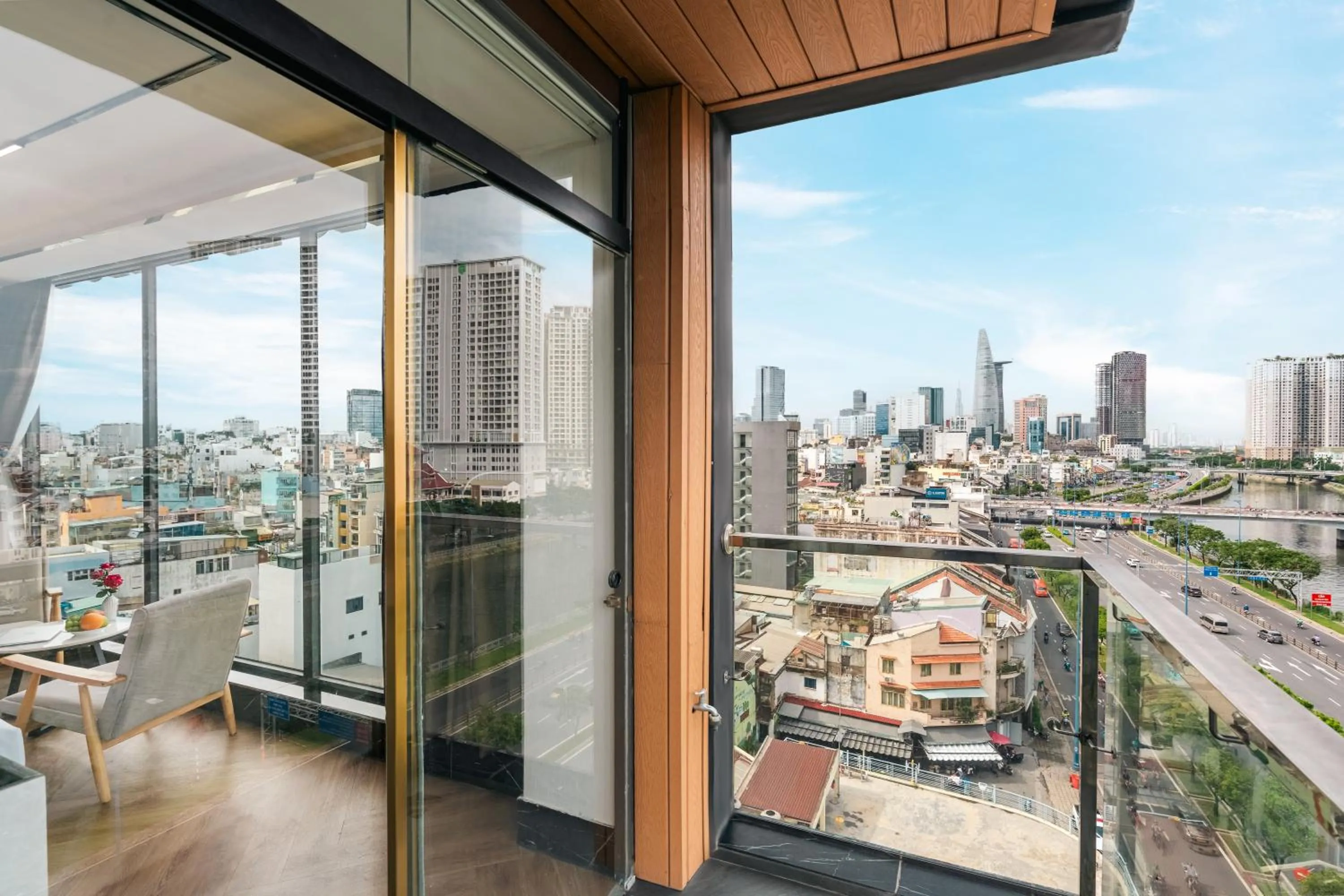 Balcony/Terrace in G8 Riverside Hotel Saigon