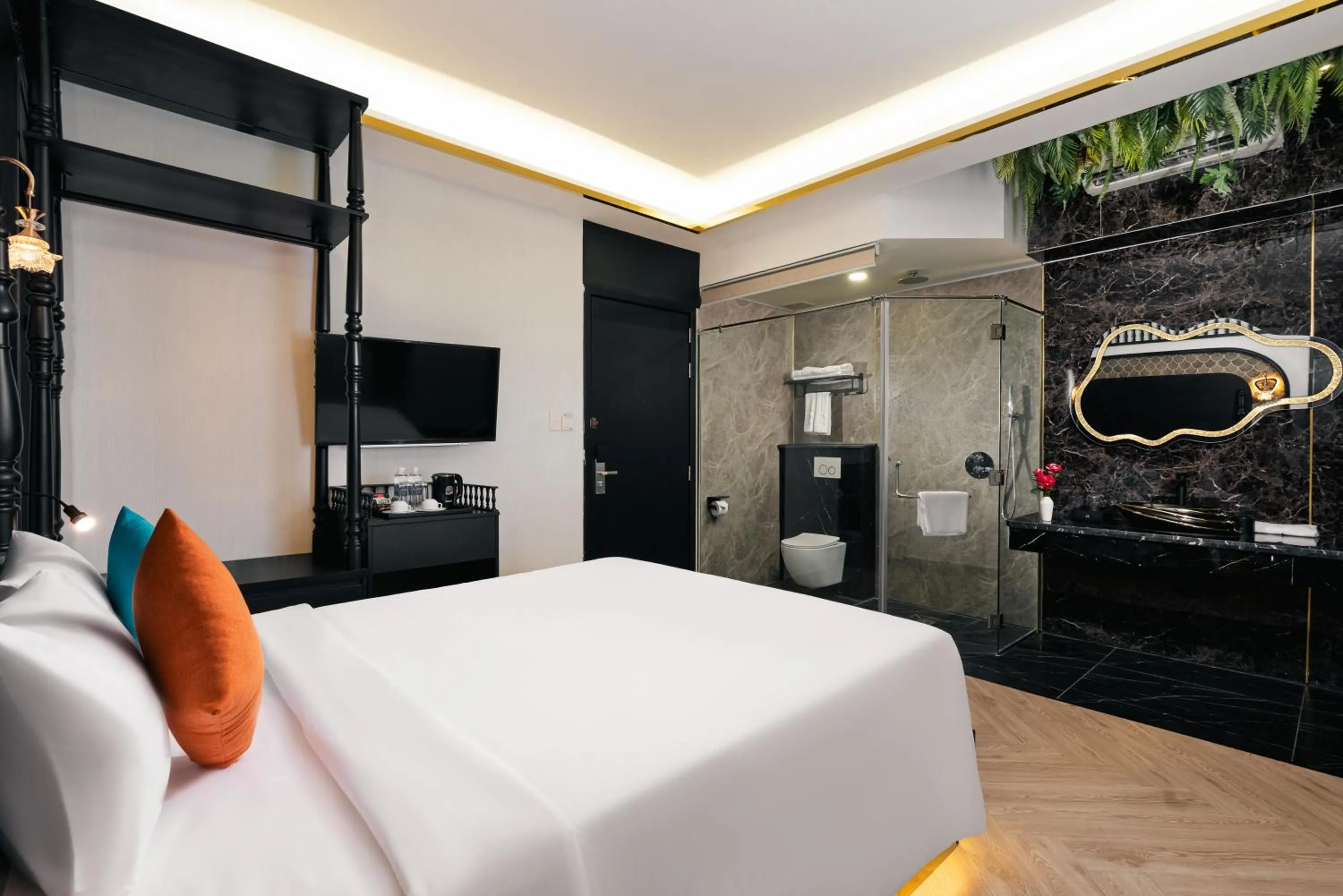 Bedroom, Bed in G8 Riverside Hotel Saigon