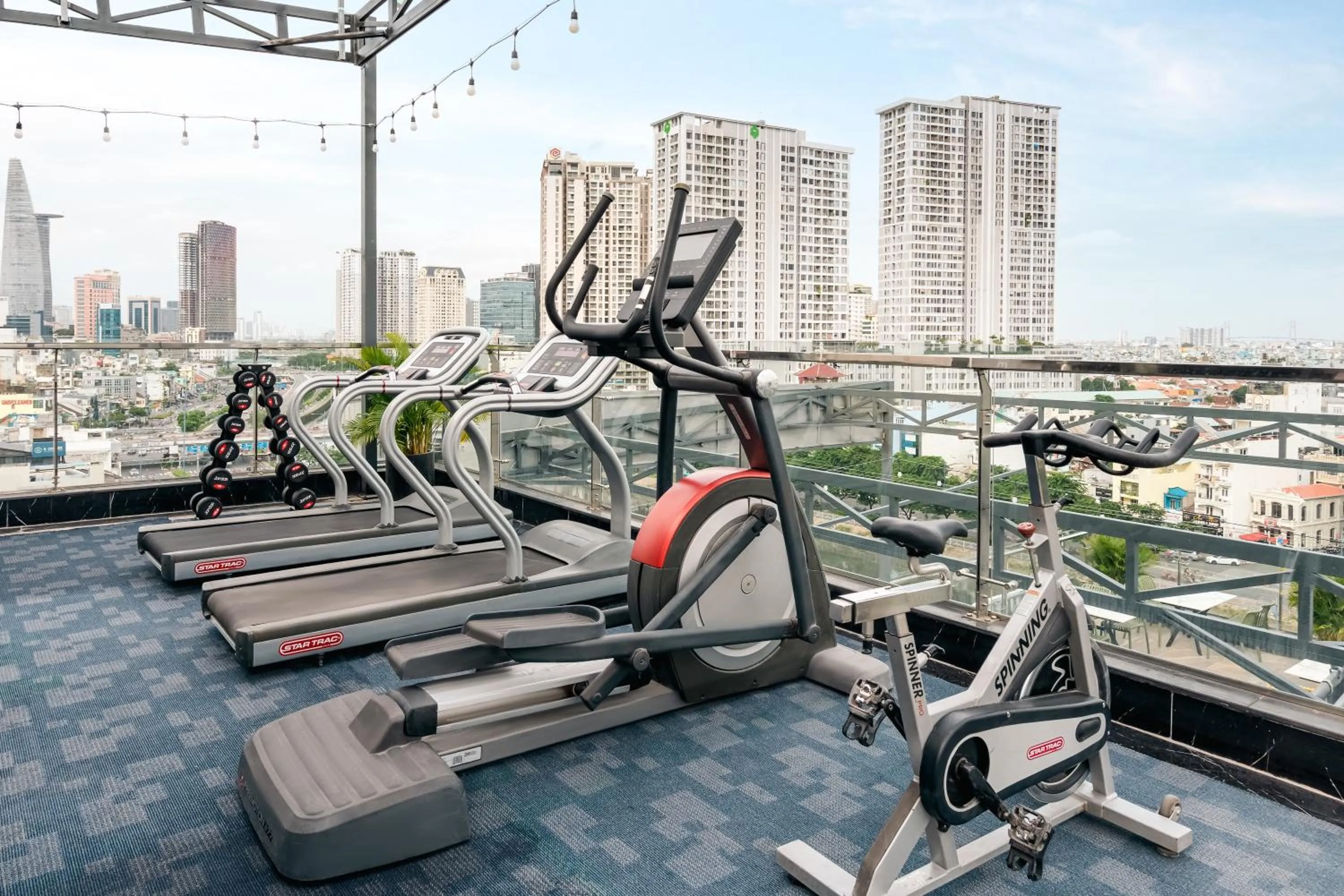 Fitness centre/facilities in G8 Riverside Hotel Saigon