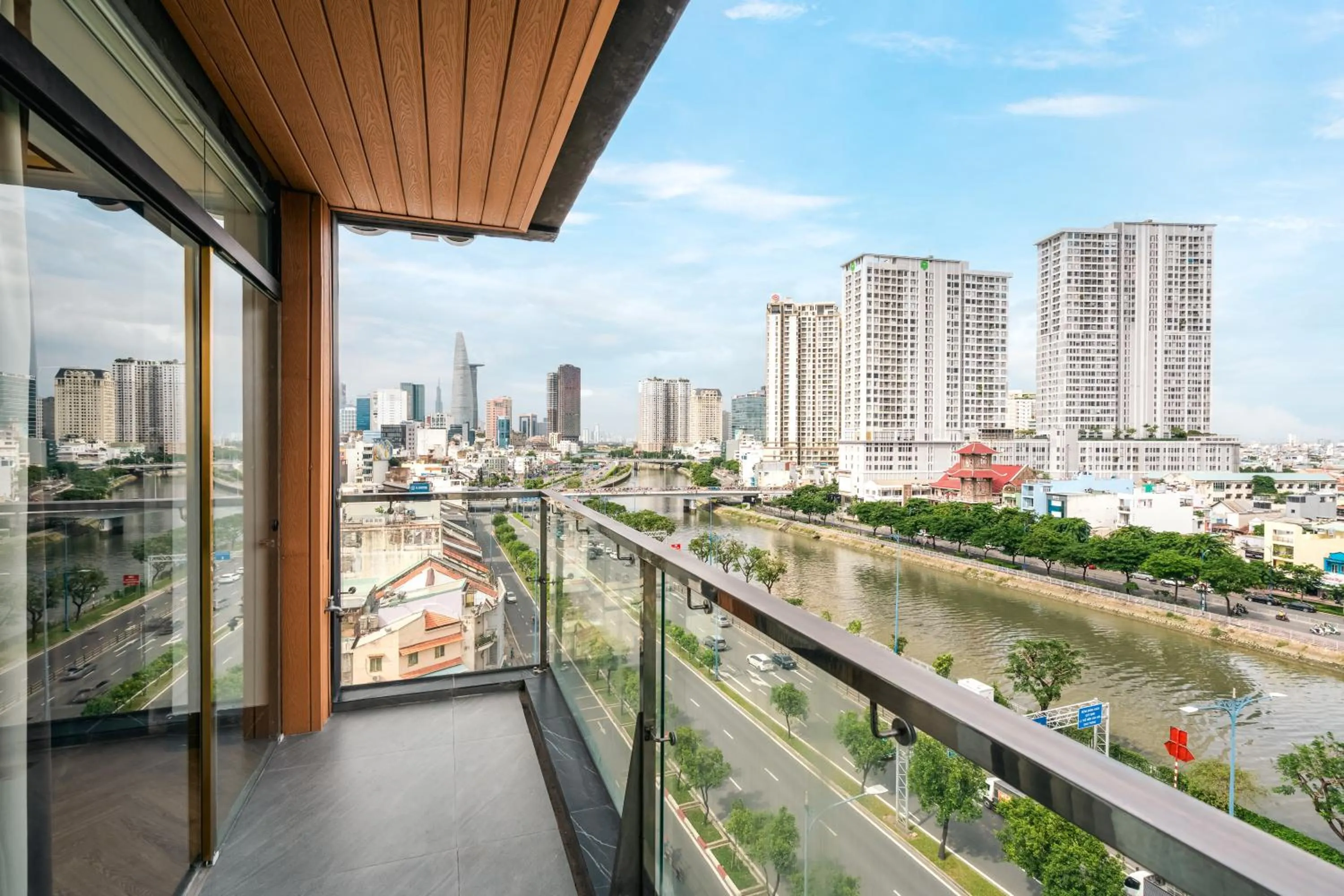 Balcony/Terrace in G8 Riverside Hotel Saigon