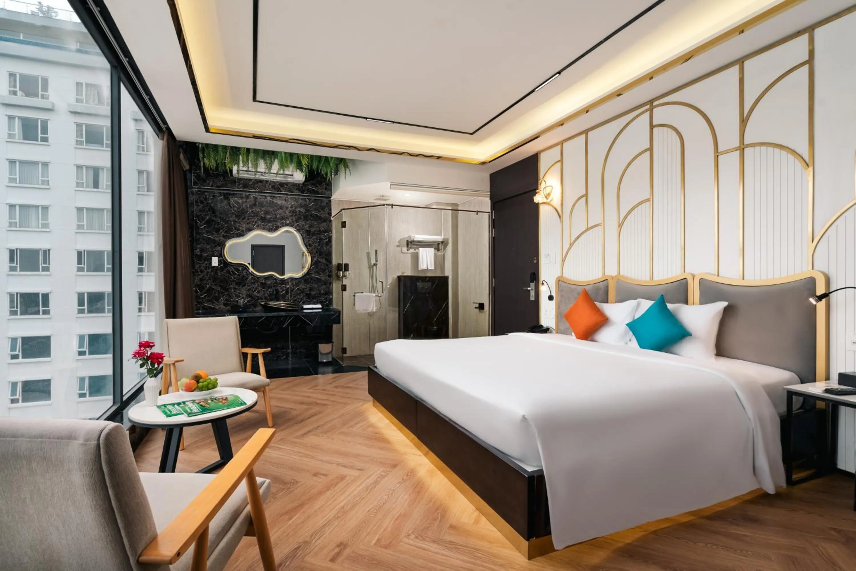 Bedroom, Bed in G8 Riverside Hotel Saigon