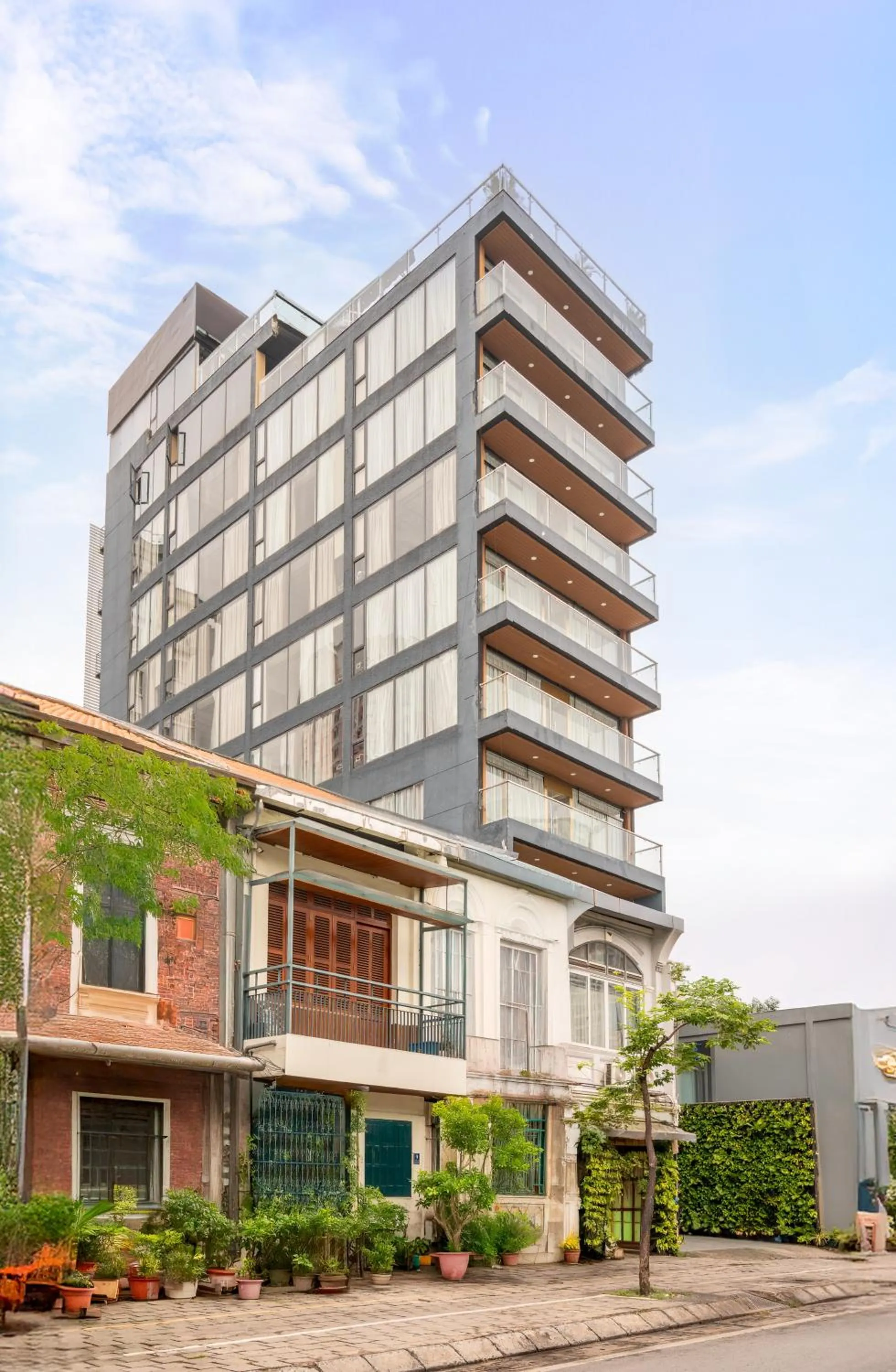 Property building in G8 Riverside Hotel Saigon