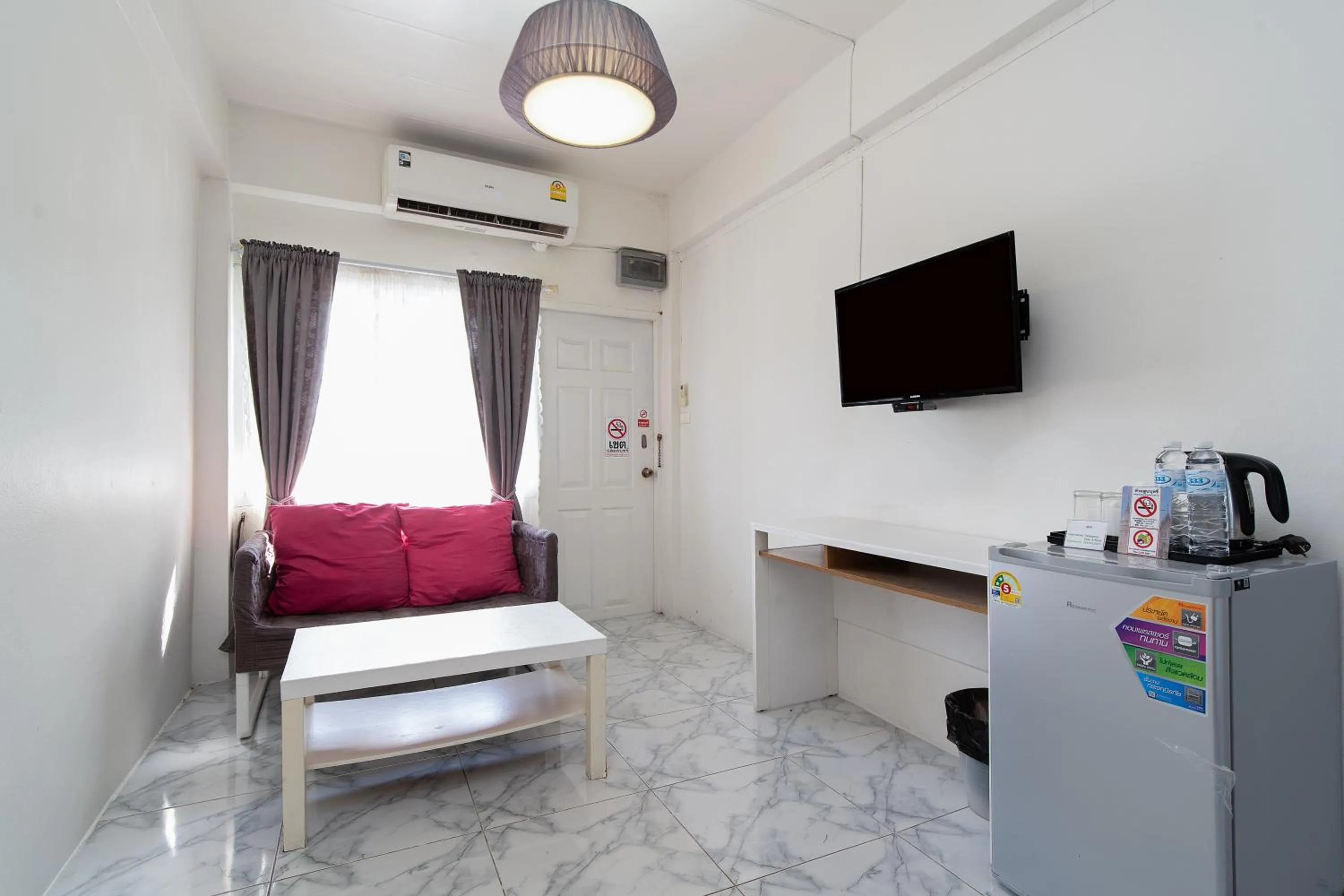 Seating area in Take a Rest Donmueang