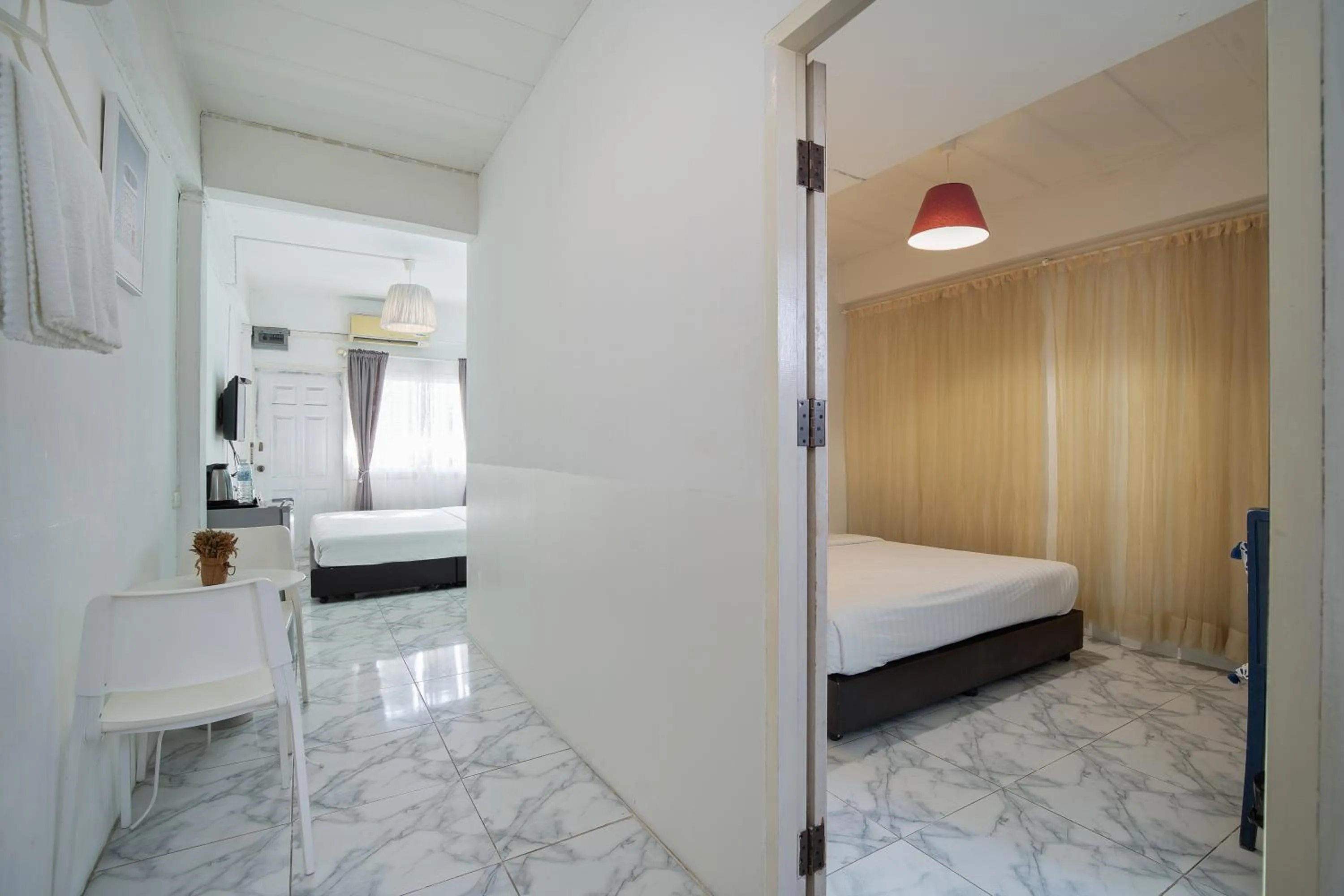 Bedroom, Bed in Take a Rest Donmueang