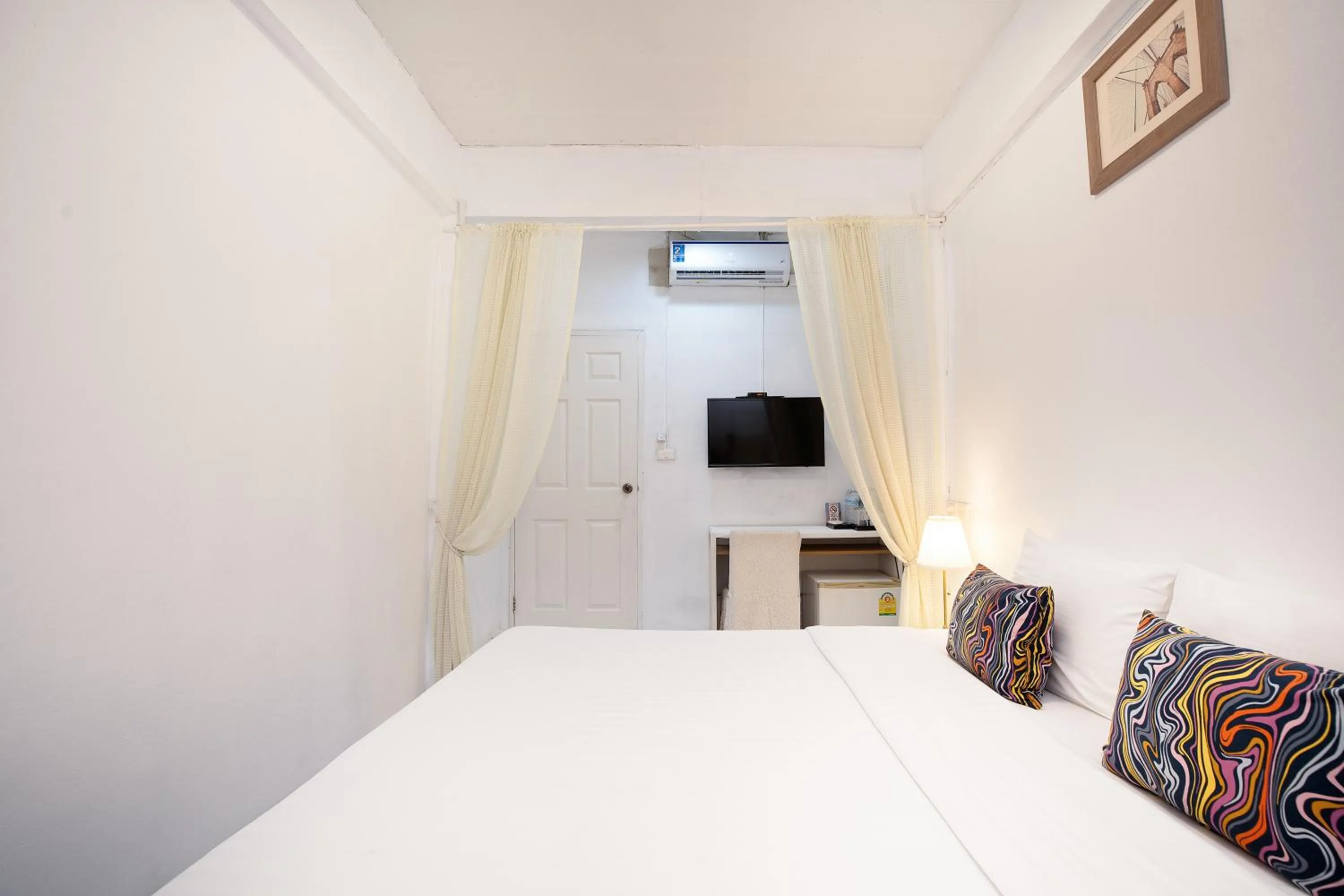 Bedroom, Bed in Take a Rest Donmueang