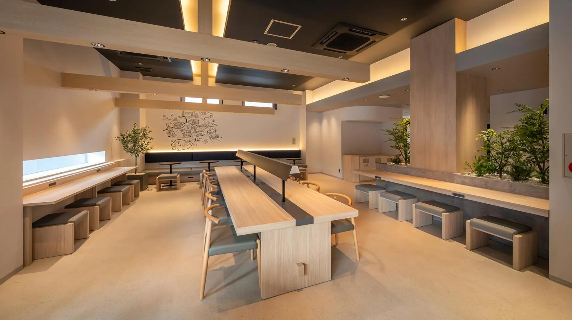 Communal lounge/ TV room in Quintessa Hotel Fukuoka watanabedori Comic&Books