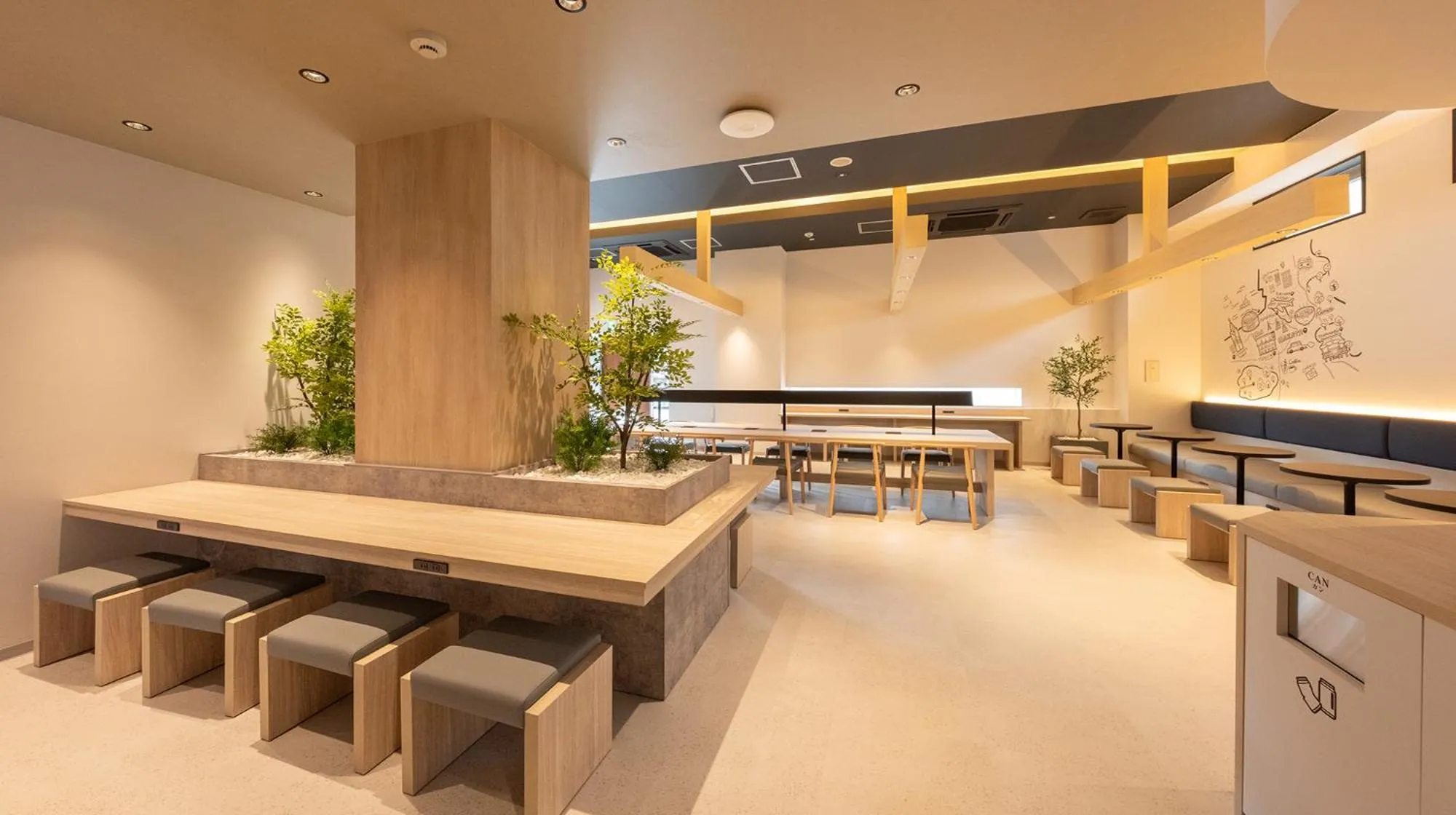 Communal lounge/ TV room in Quintessa Hotel Fukuoka watanabedori Comic&Books