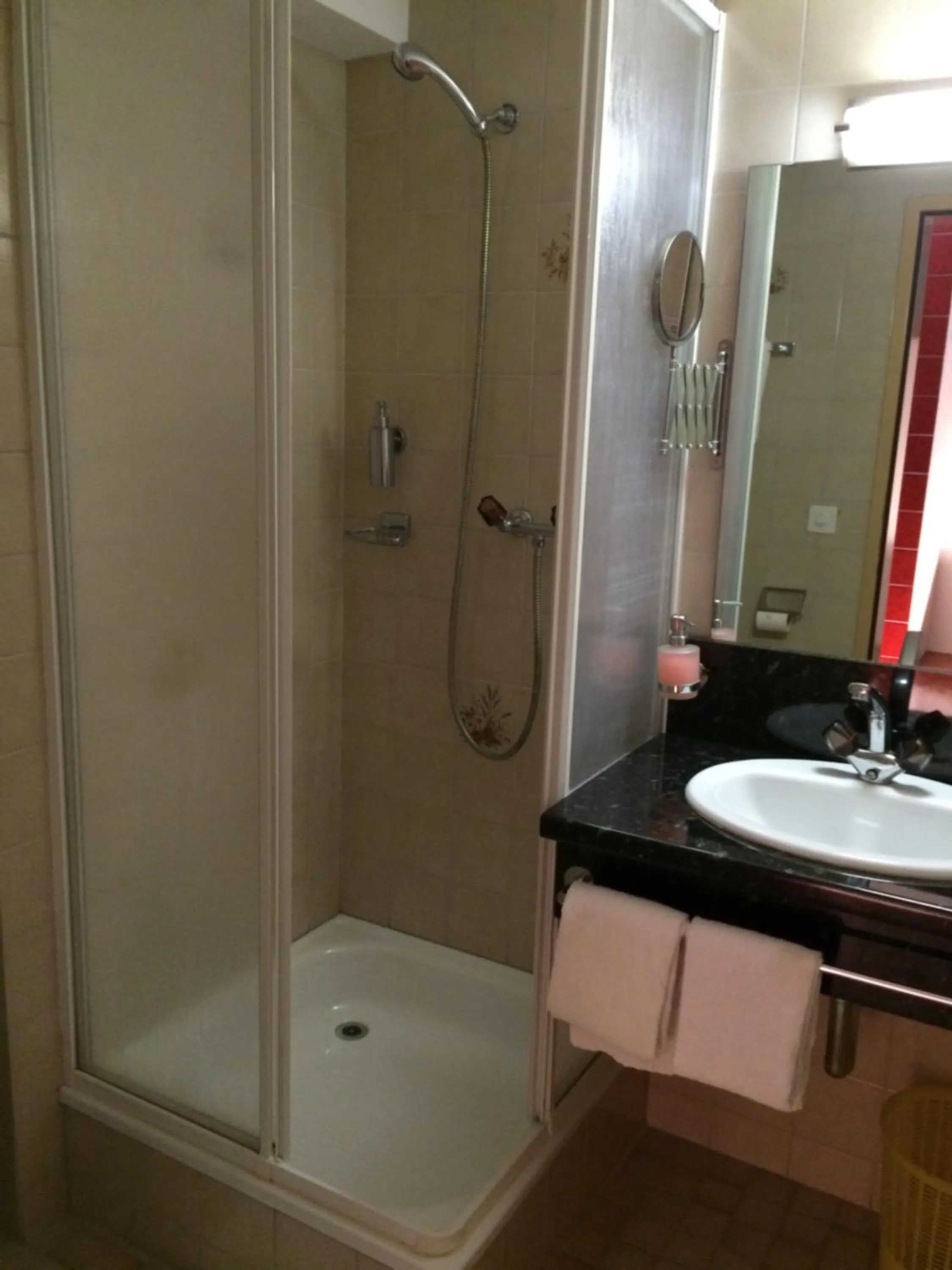 Bathroom in Hotel zum See