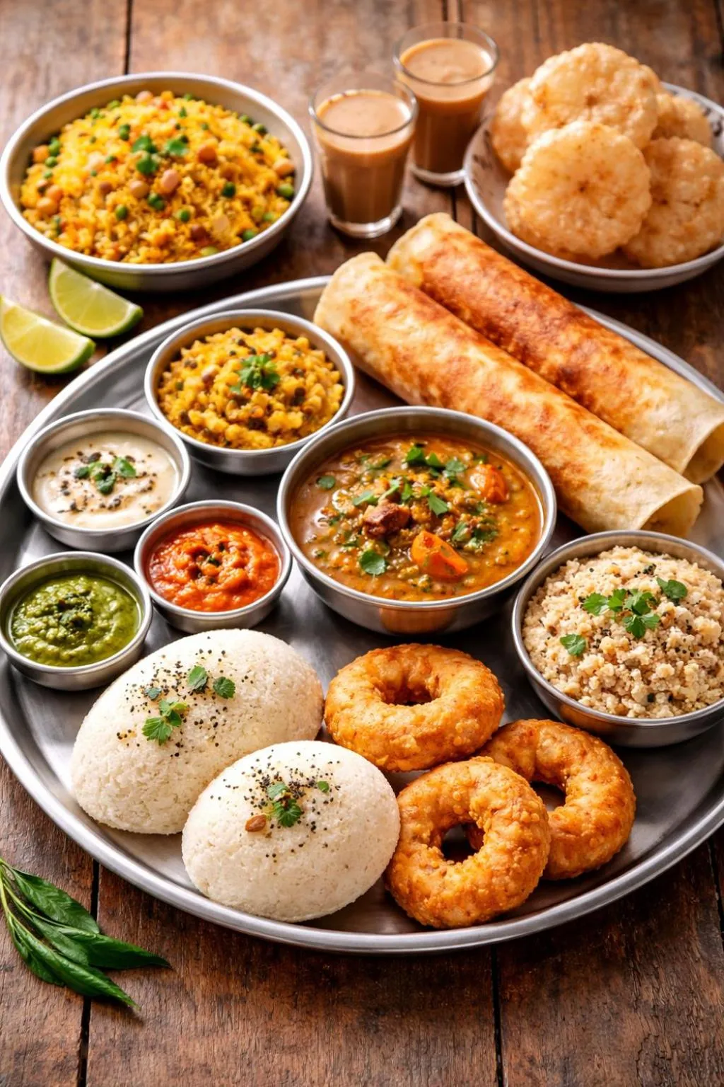 Breakfast in Shri Damodar Dham