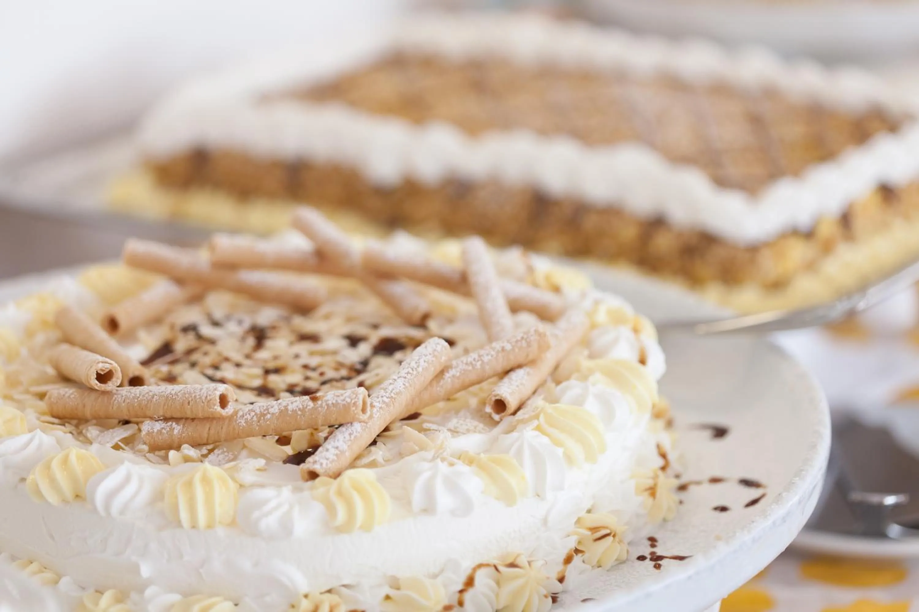 Continental breakfast in Hotel Everest