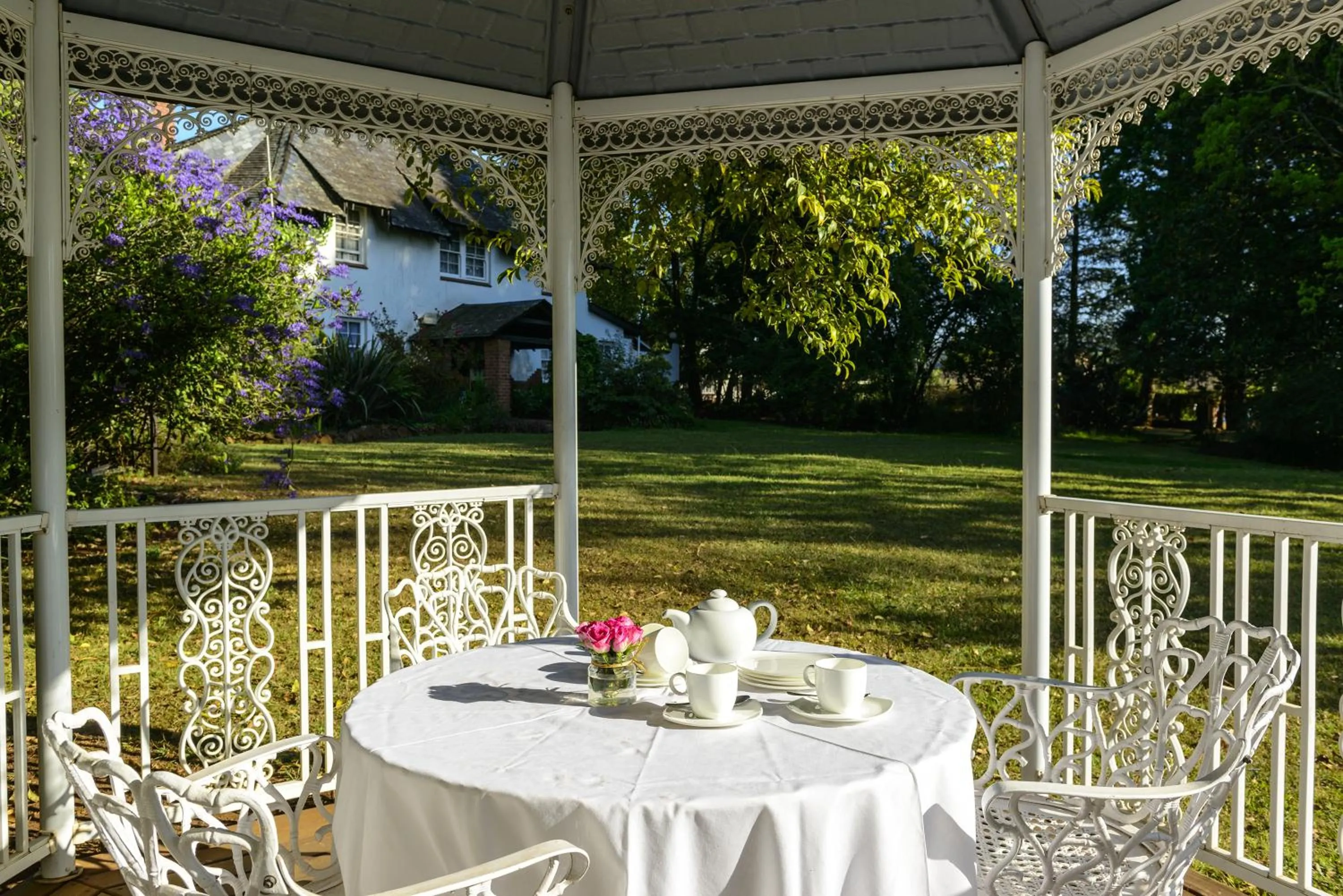Patio in Biggy Best Boutique Hotel & Self Catering Cottages