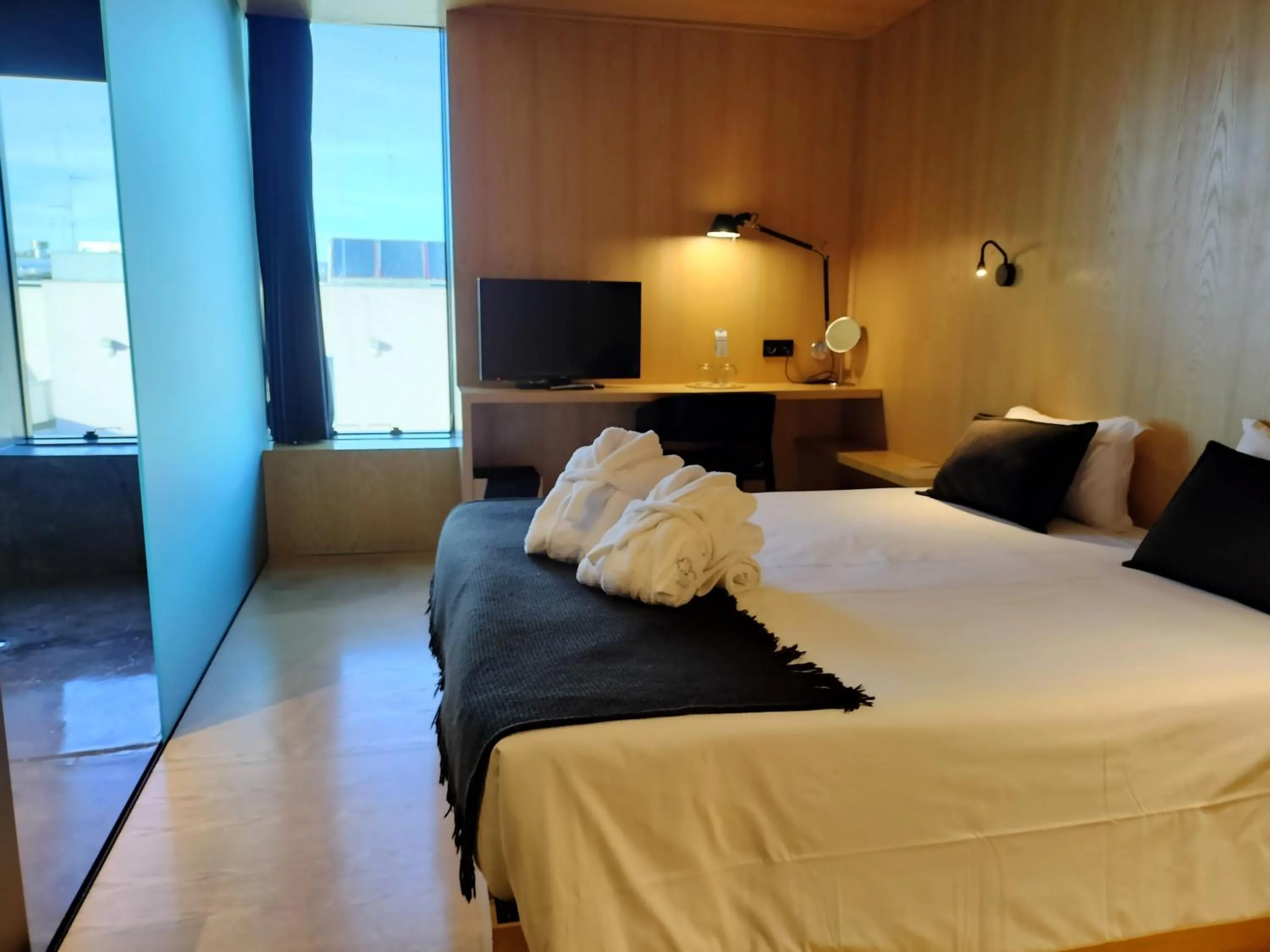 Bed in Cró Hotel Rural