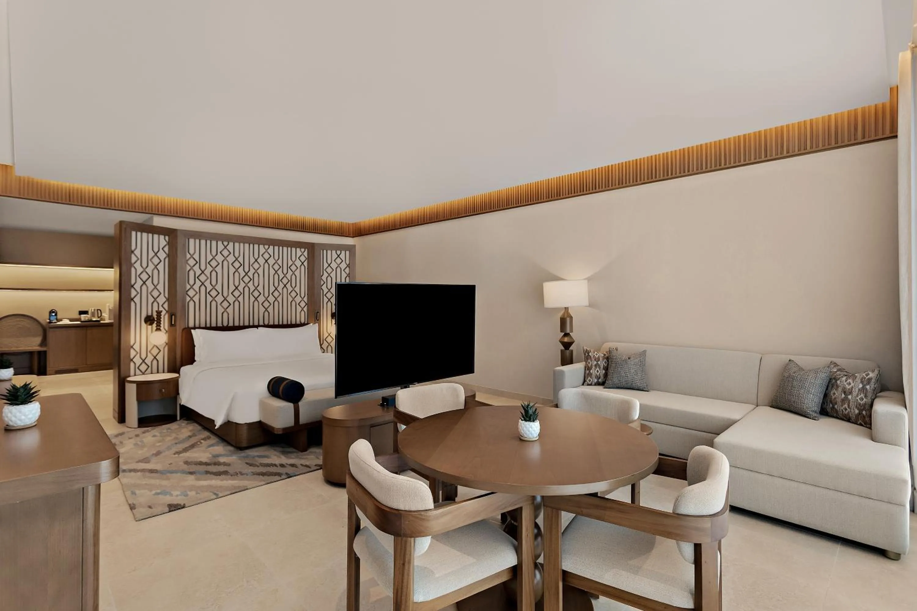 Living room in Mercure Abu Dhabi Downtown