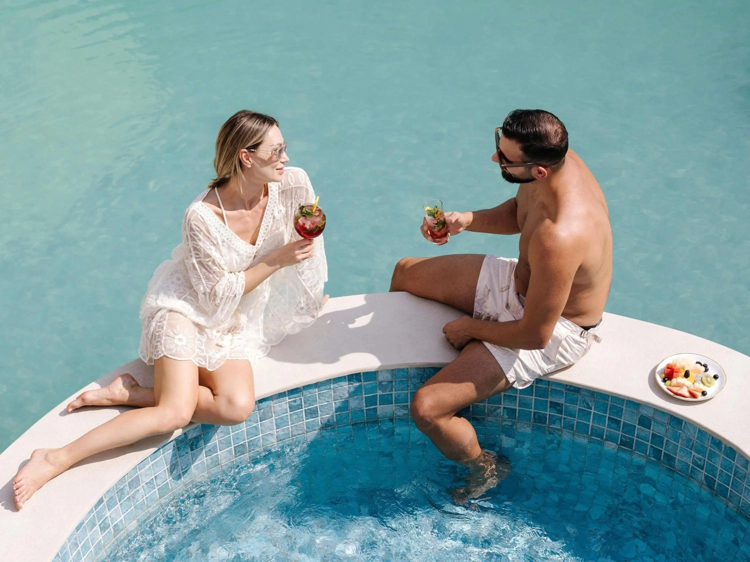Pool view in Mercure Abu Dhabi Downtown