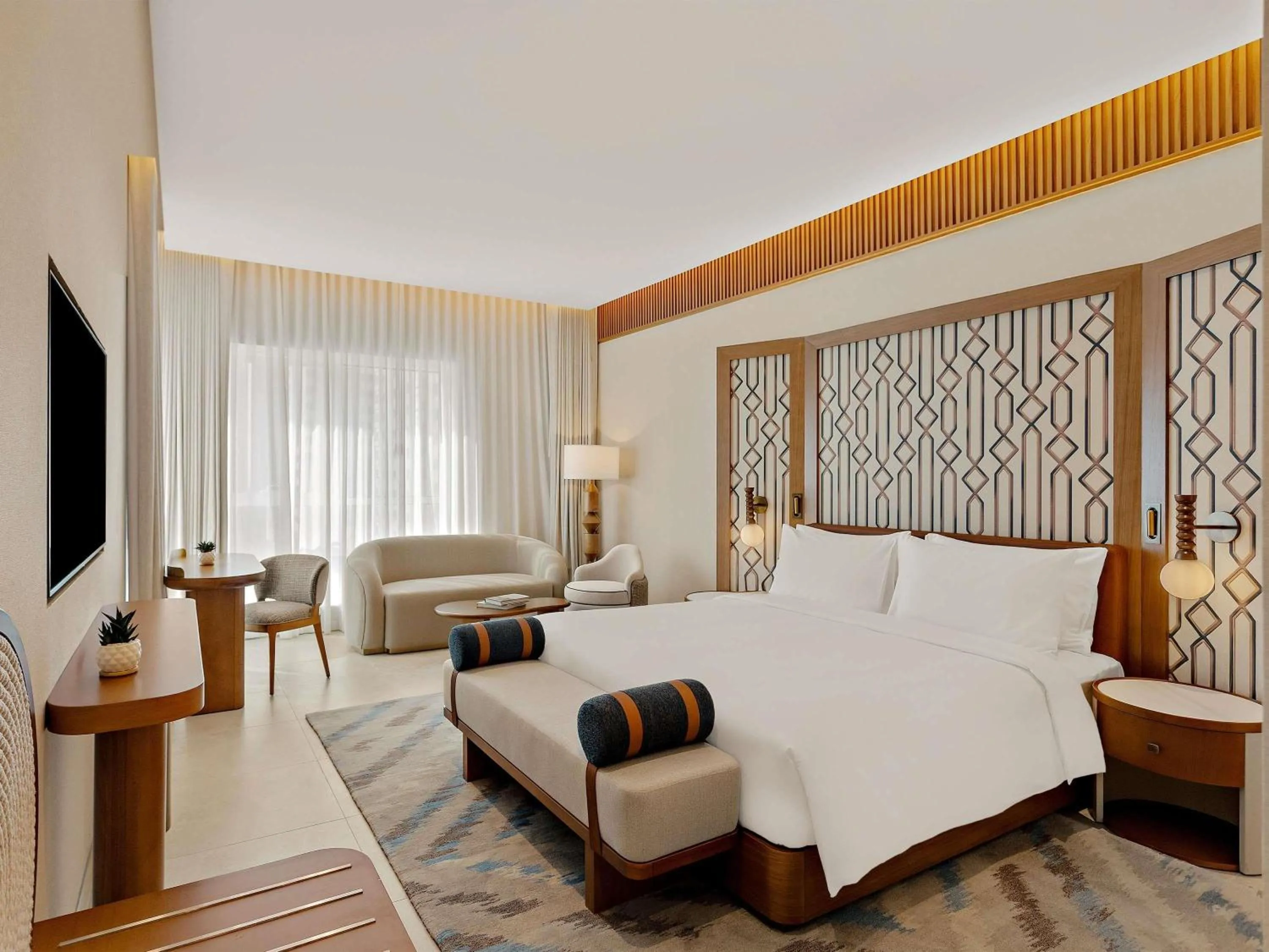 Bedroom, Bed in Mercure Abu Dhabi Downtown