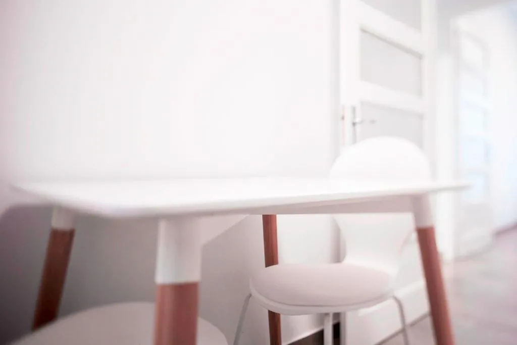 Dining area in Lux Apartamentos Santiago