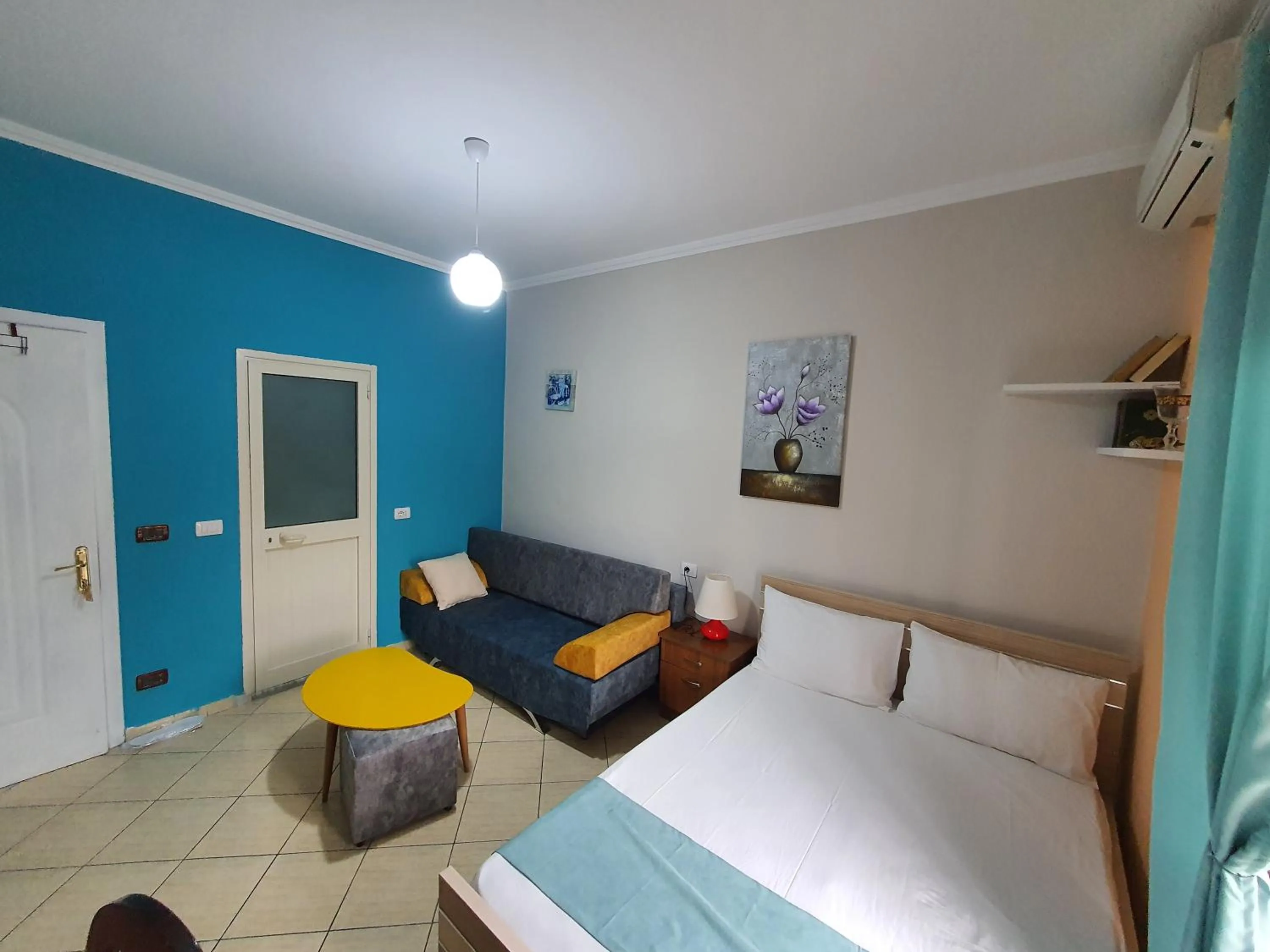 Photo of the whole room, Bed in My Apartments Durres