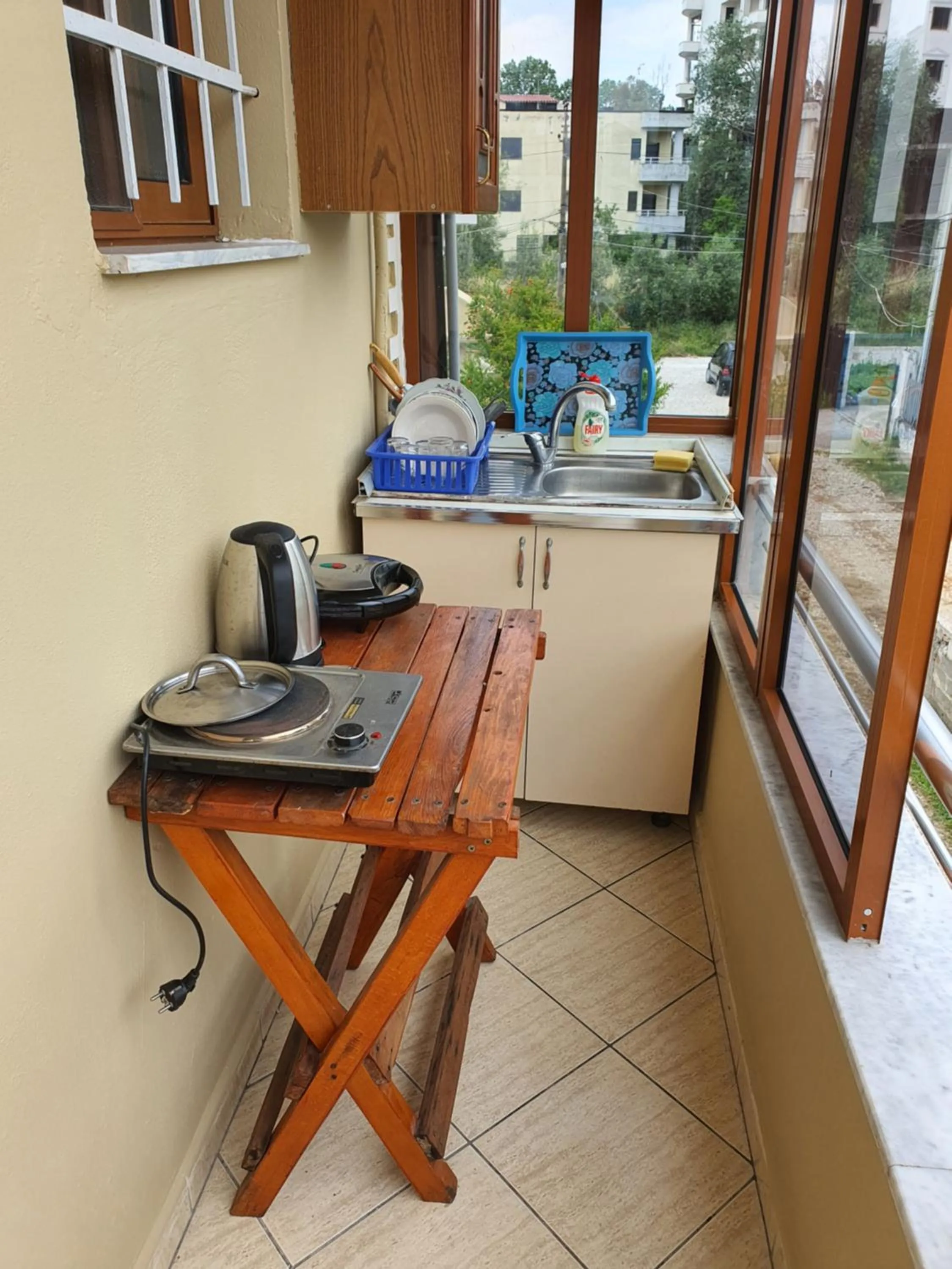 Kitchen or kitchenette in My Apartments Durres