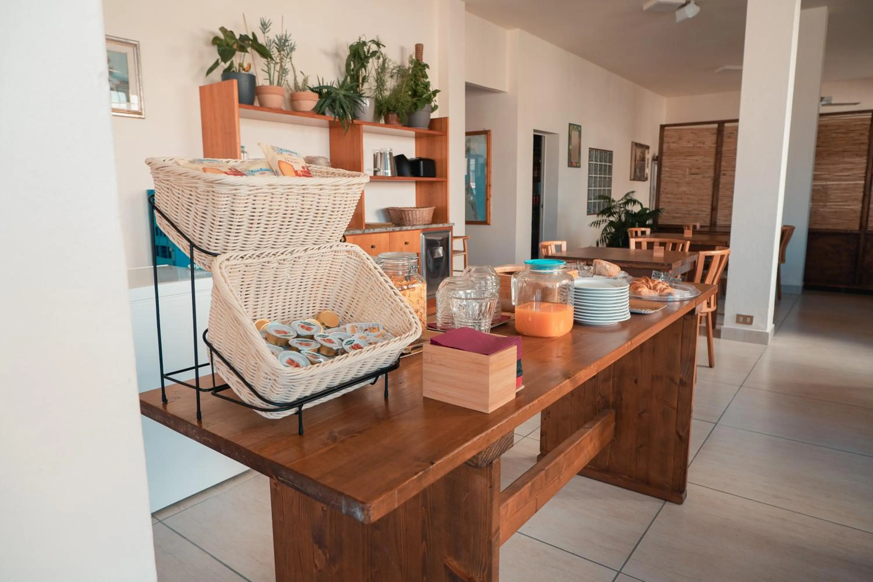 Buffet breakfast in Albergo ristorante Elena