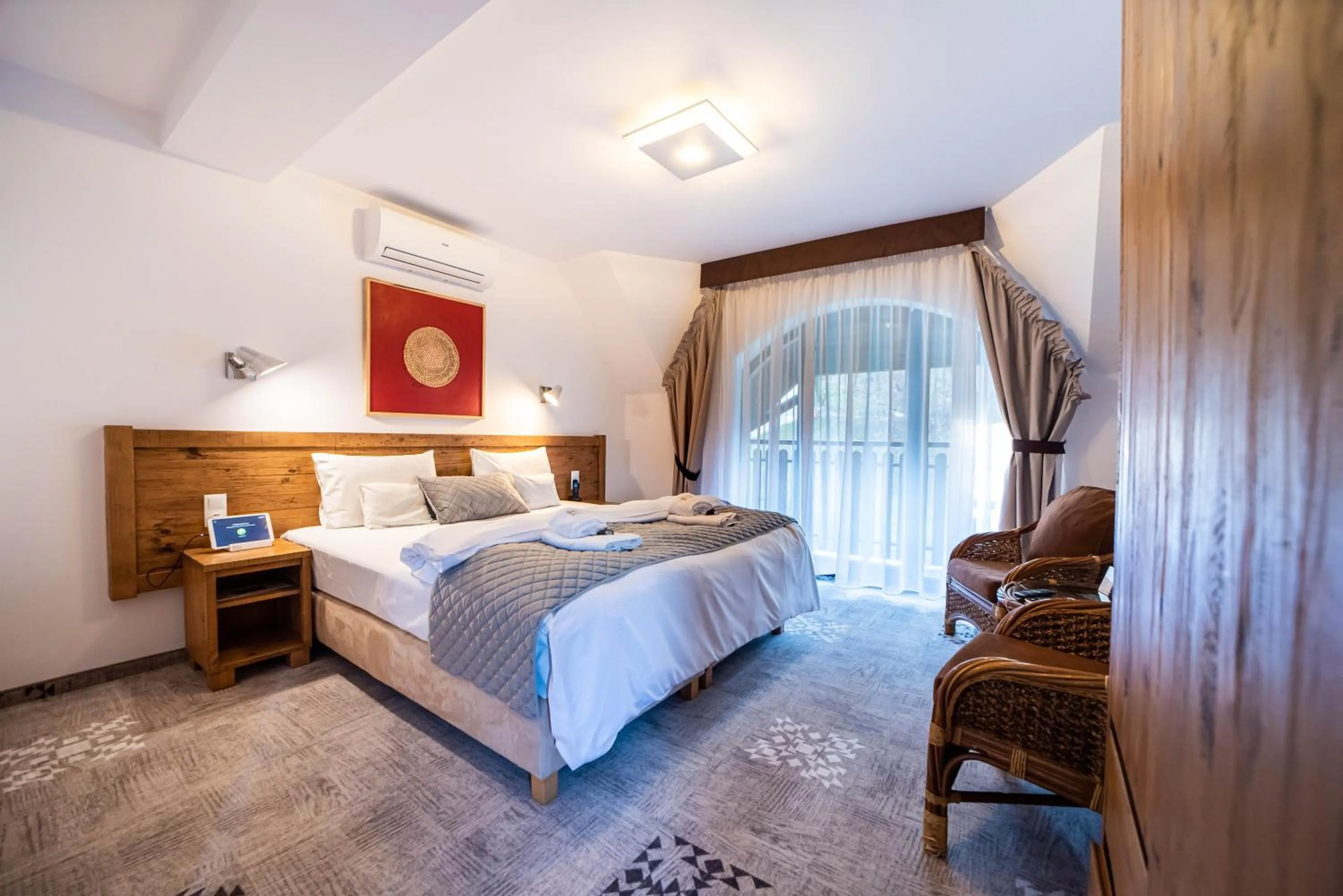 Bed in Apartamenty przy Hotelu Żywieckim