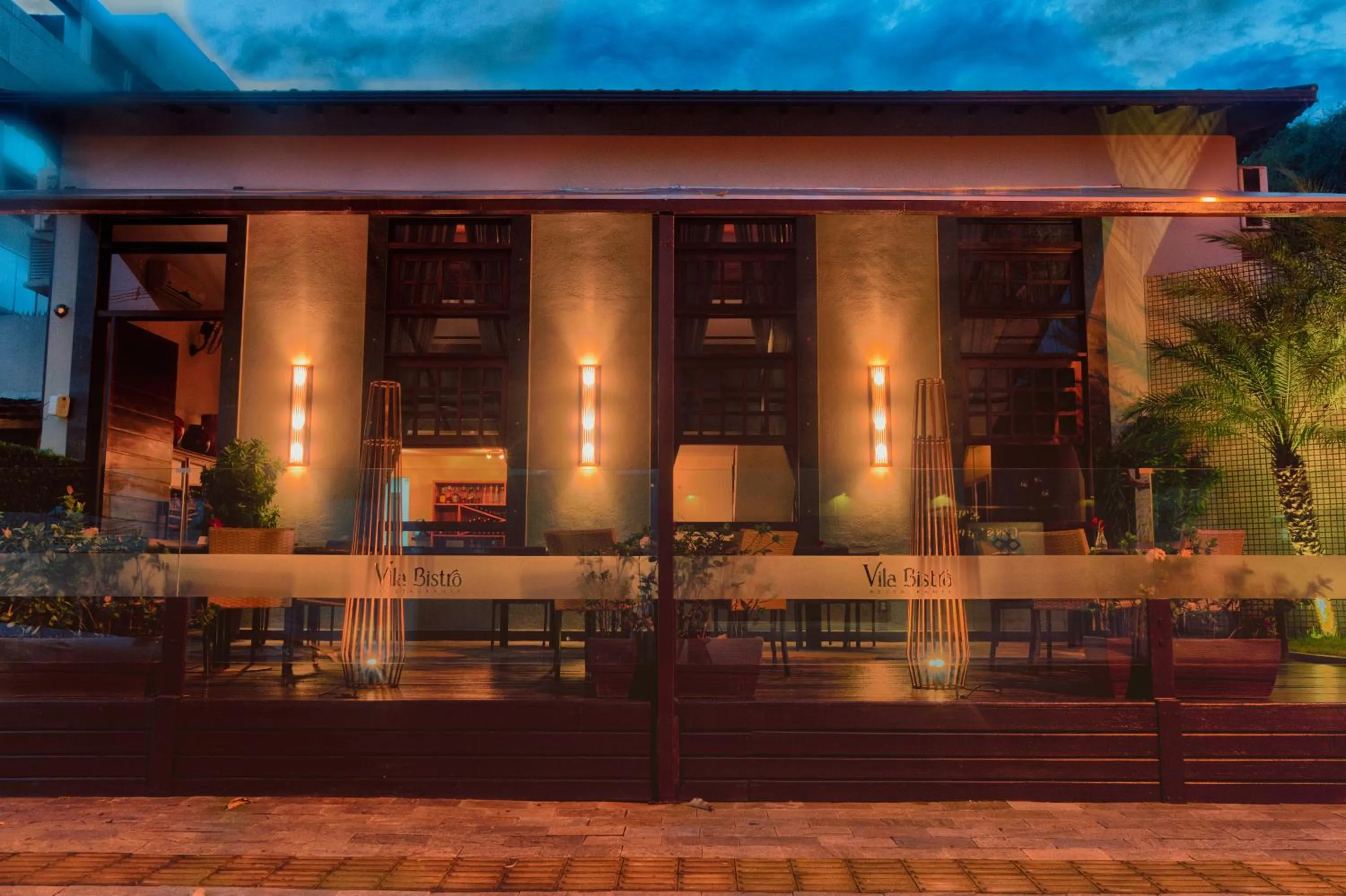 Property building in Hotel Vila Serrana