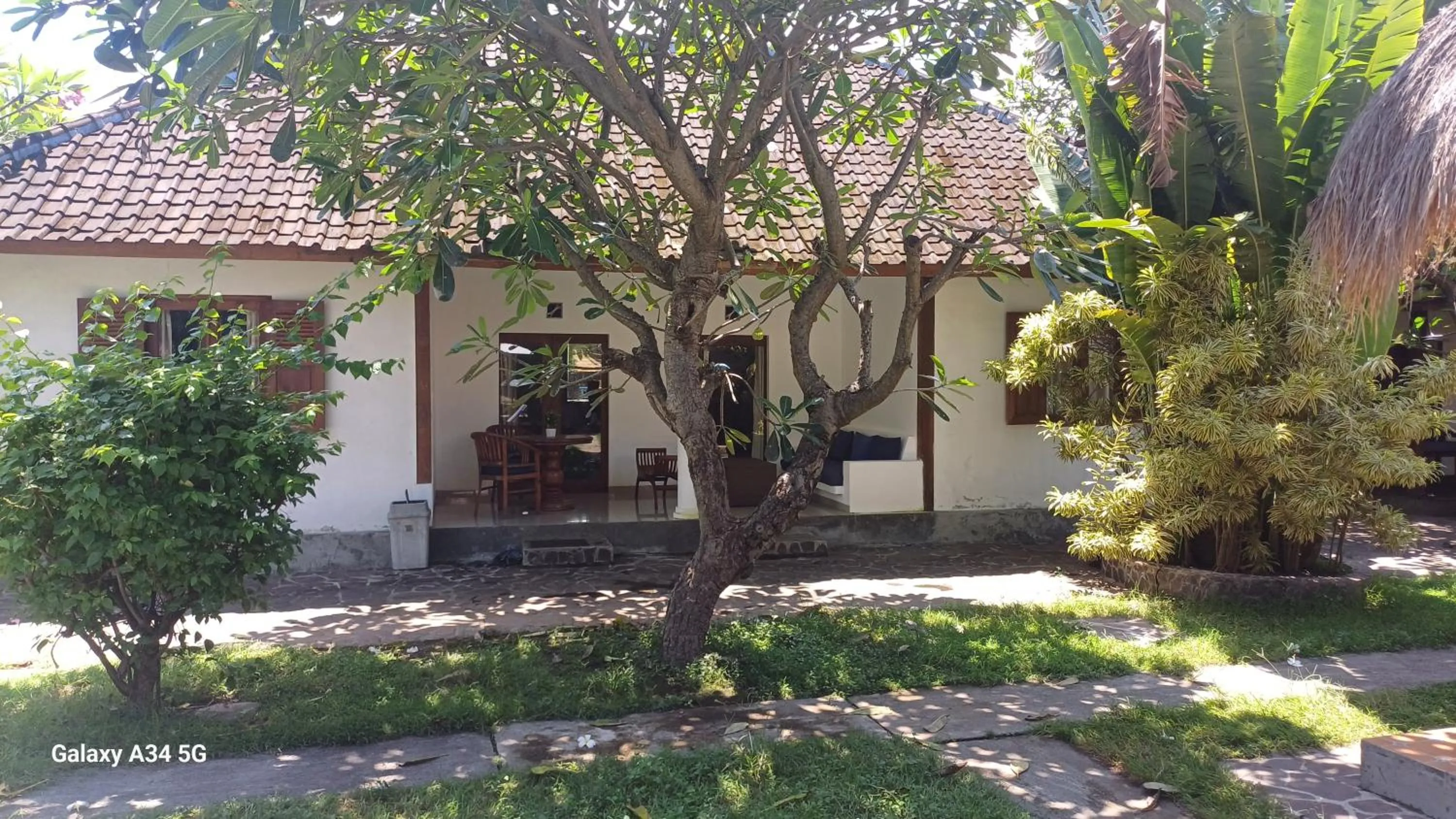 Garden view in Si Pitung Village