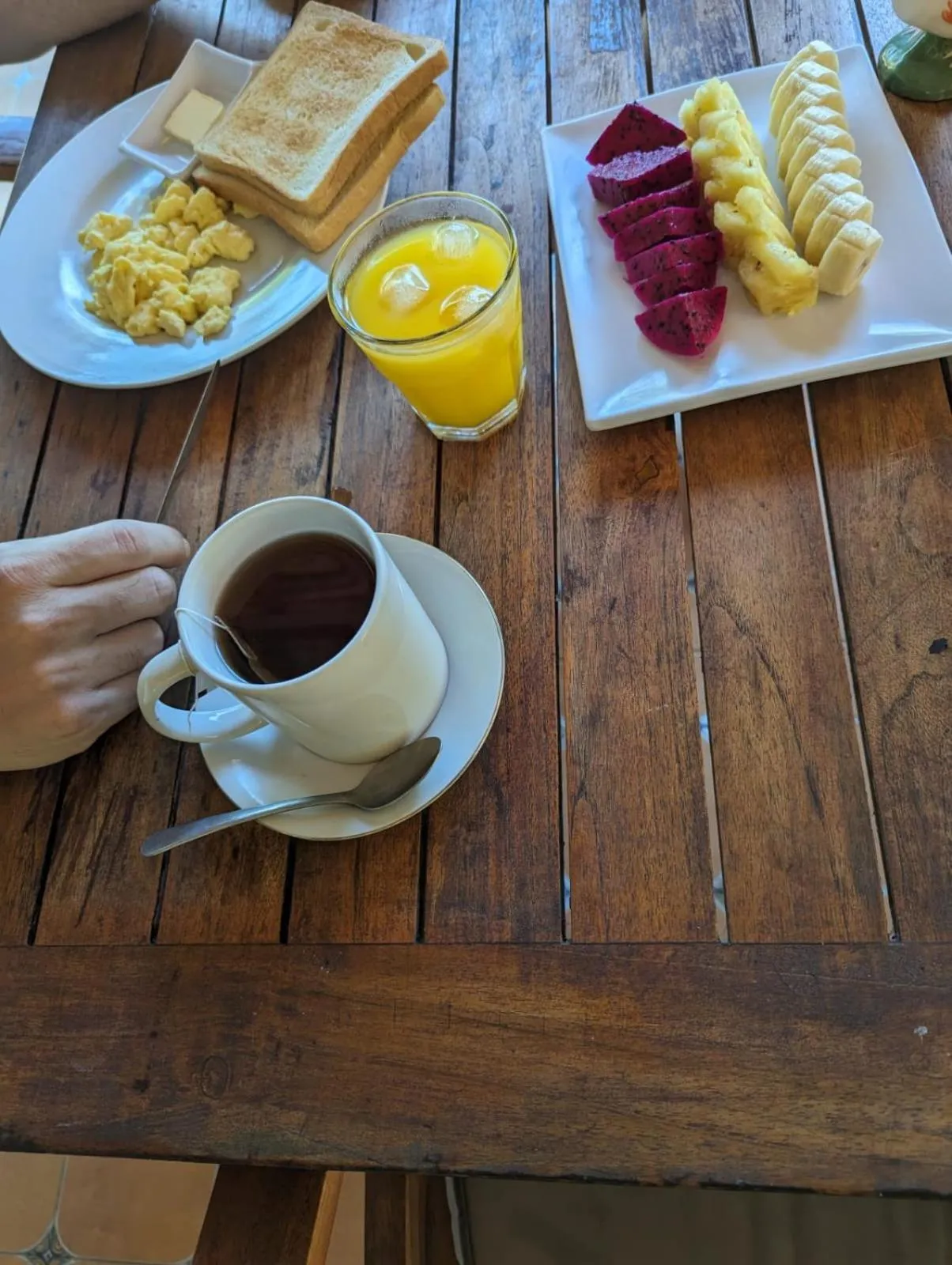 Breakfast in Si Pitung Village