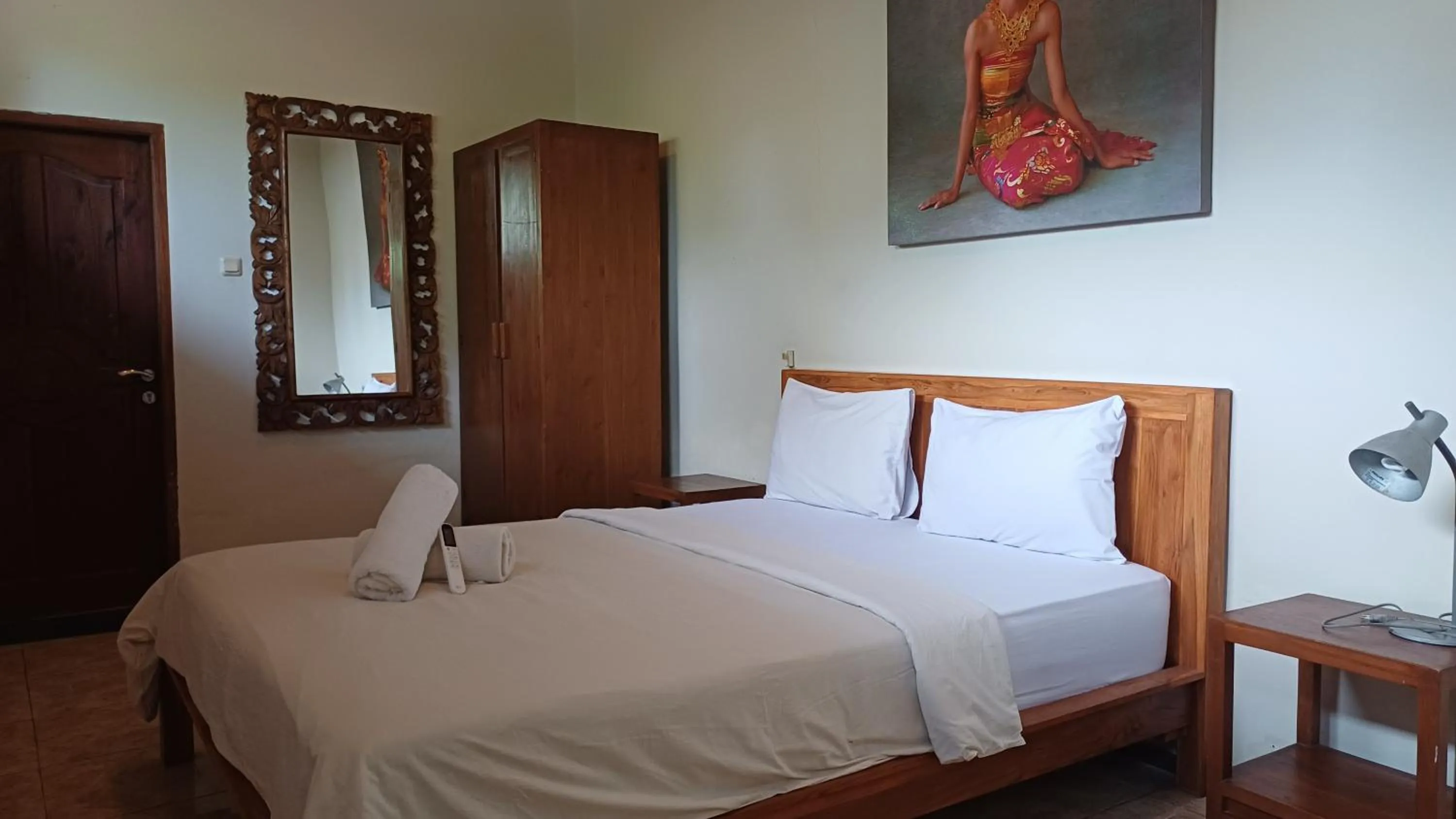 Bed in Si Pitung Village