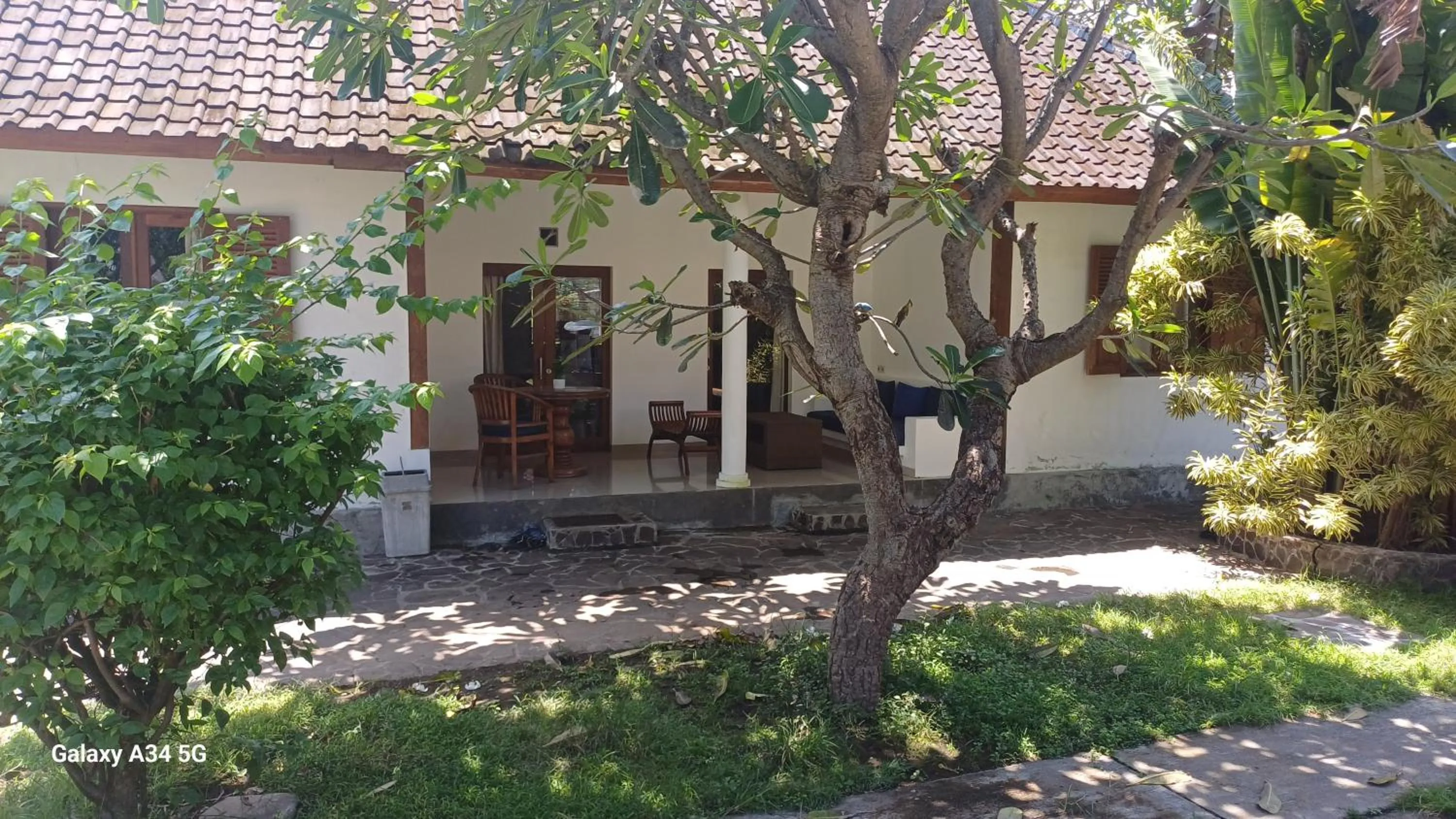 Garden view in Si Pitung Village