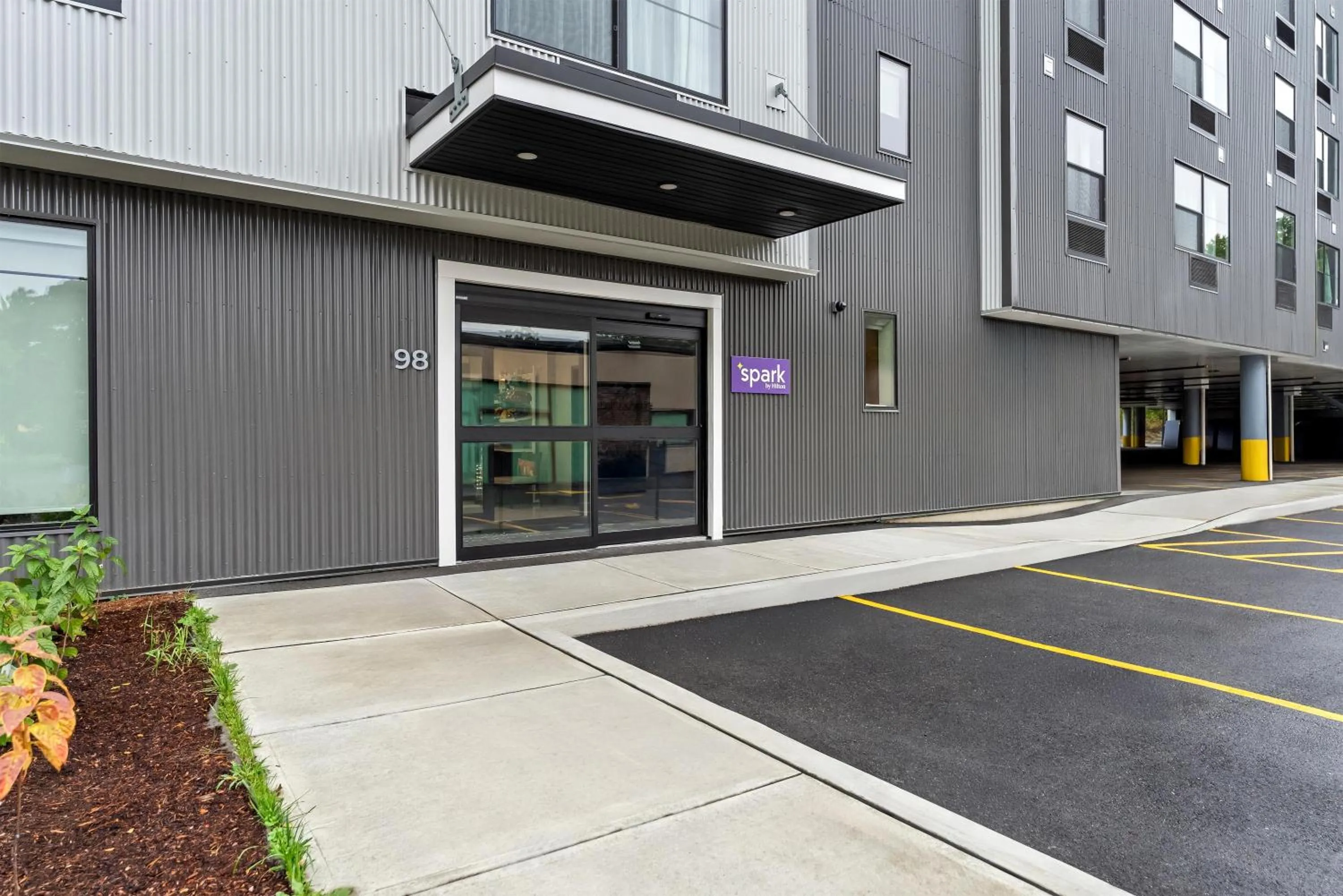 Property building in Spark by Hilton Essex Junction