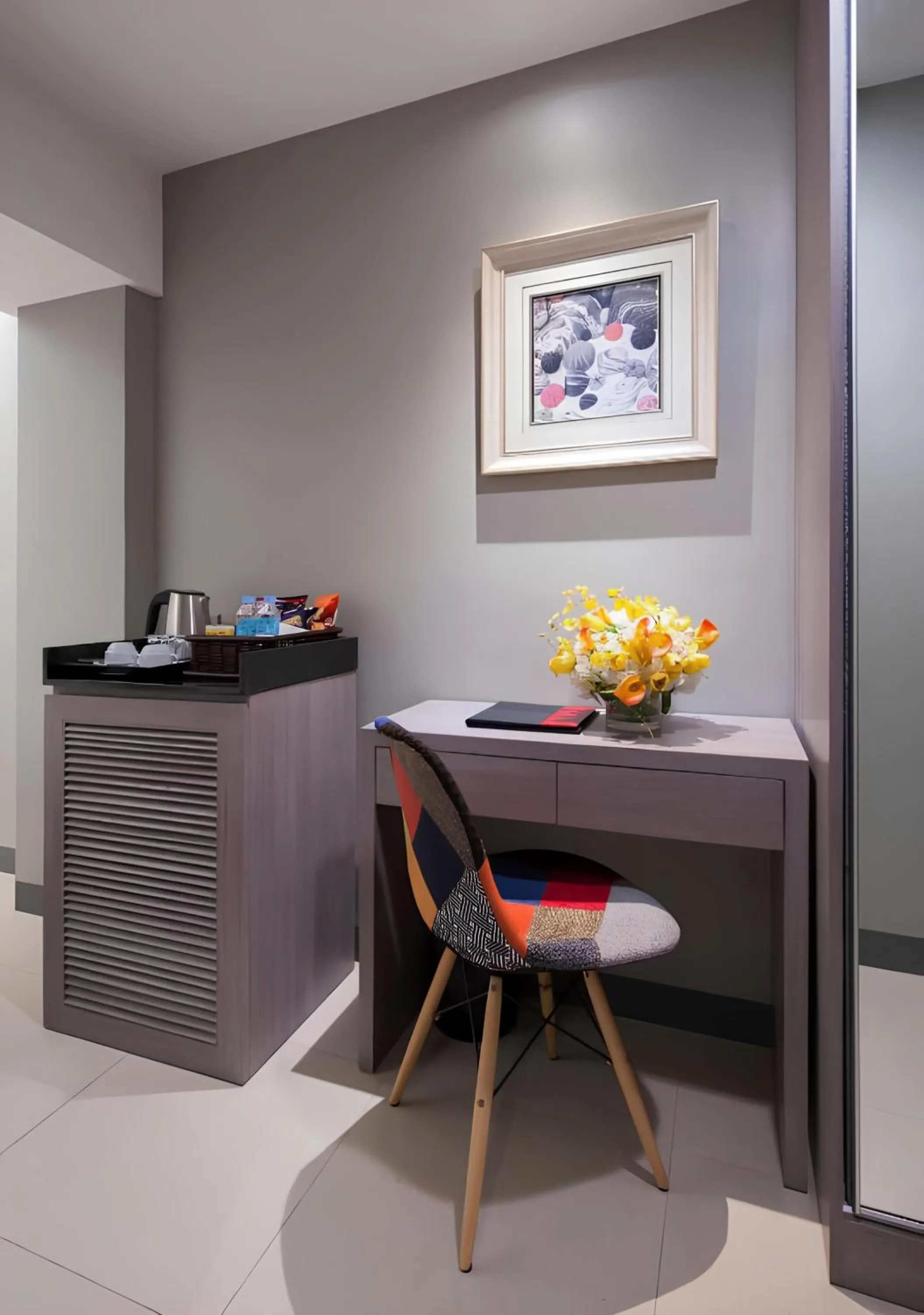 minibar in Solace Hotel