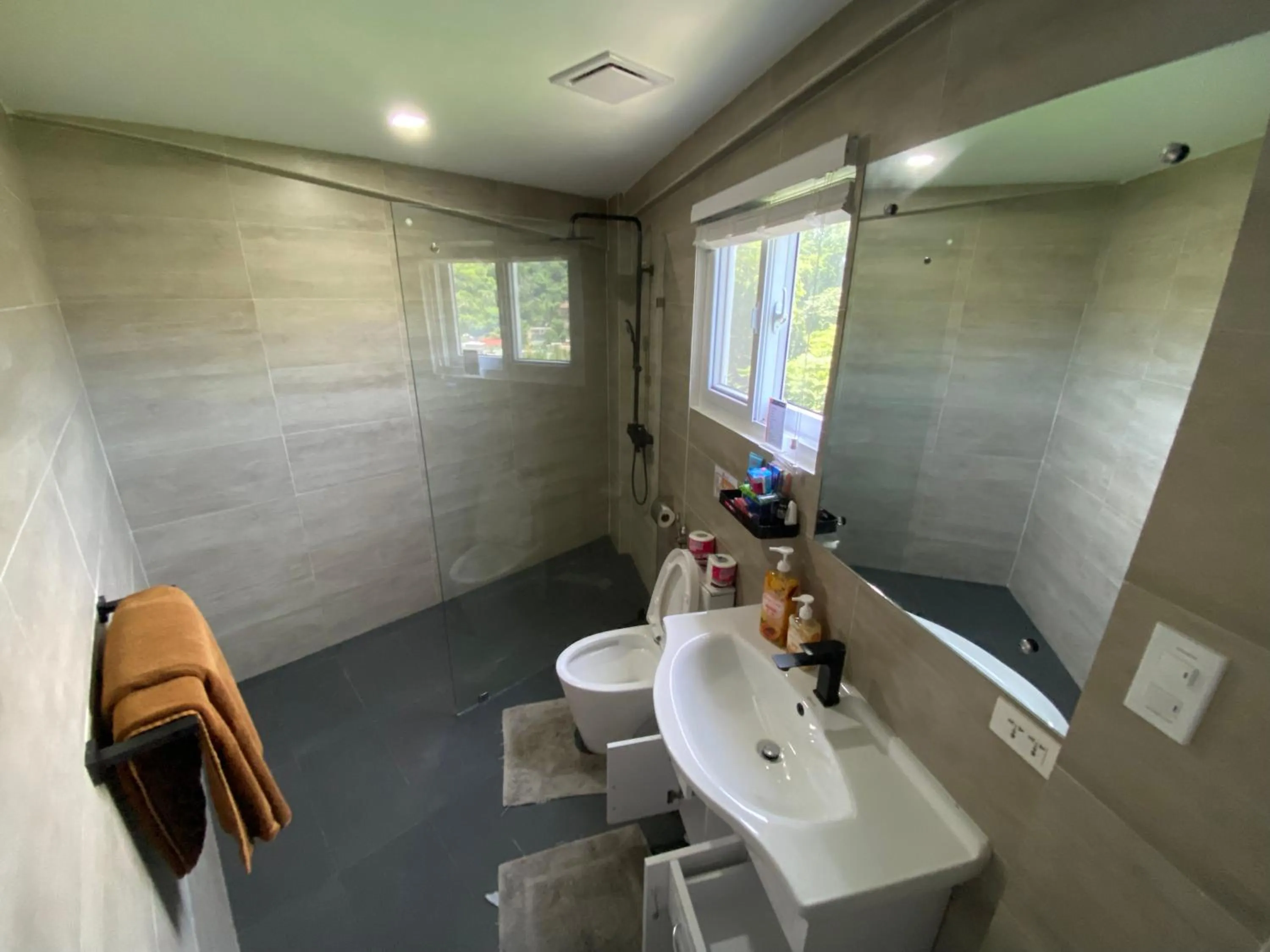 Bathroom in Lalaguna Villas Luxury Dive Resort and Spa
