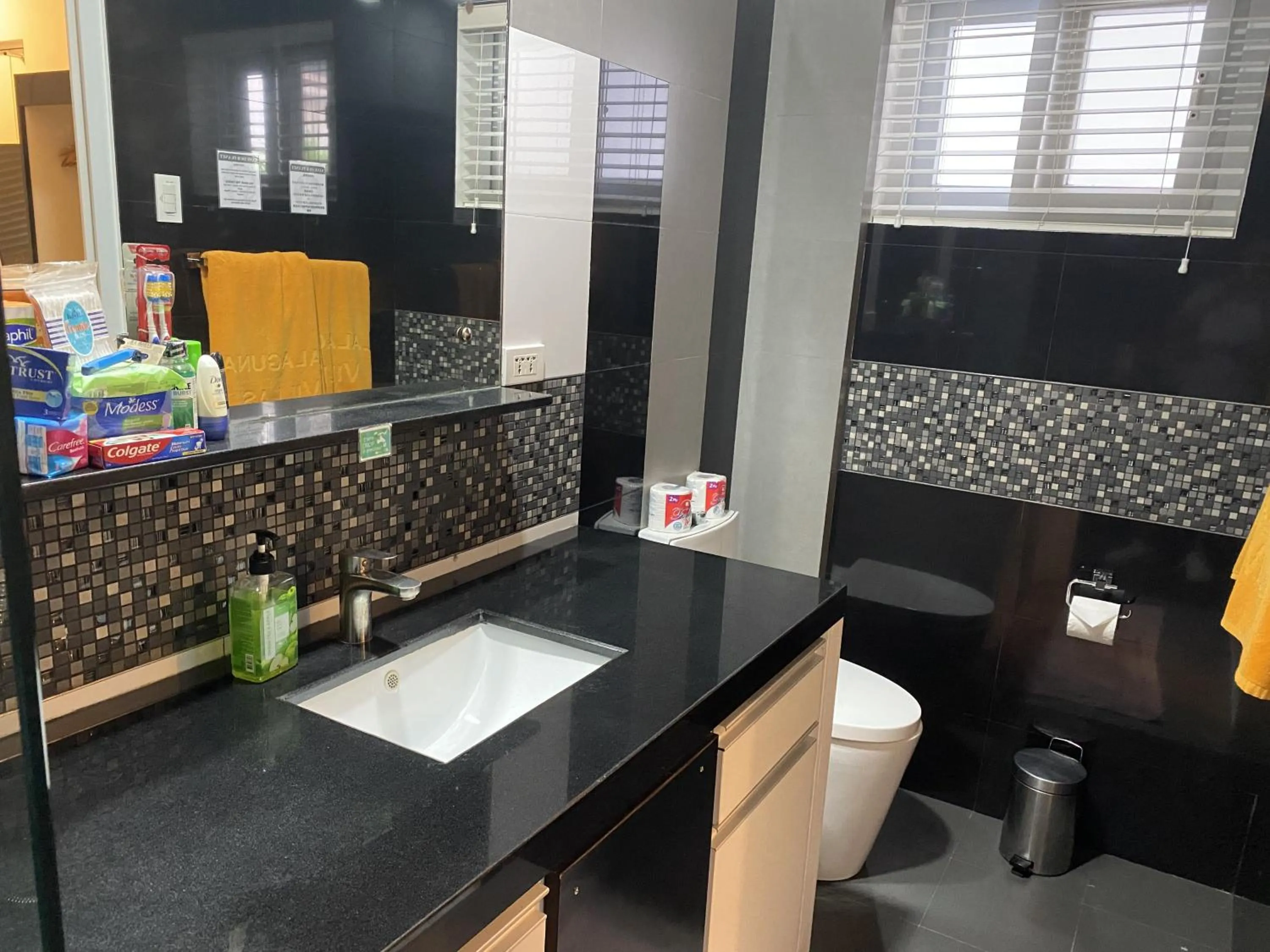 Bathroom in Lalaguna Villas Luxury Dive Resort and Spa