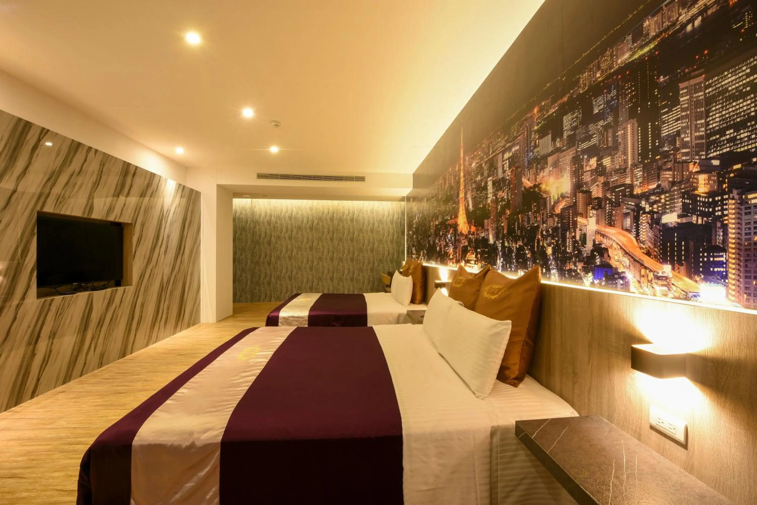 Bed in Belle Song Motel