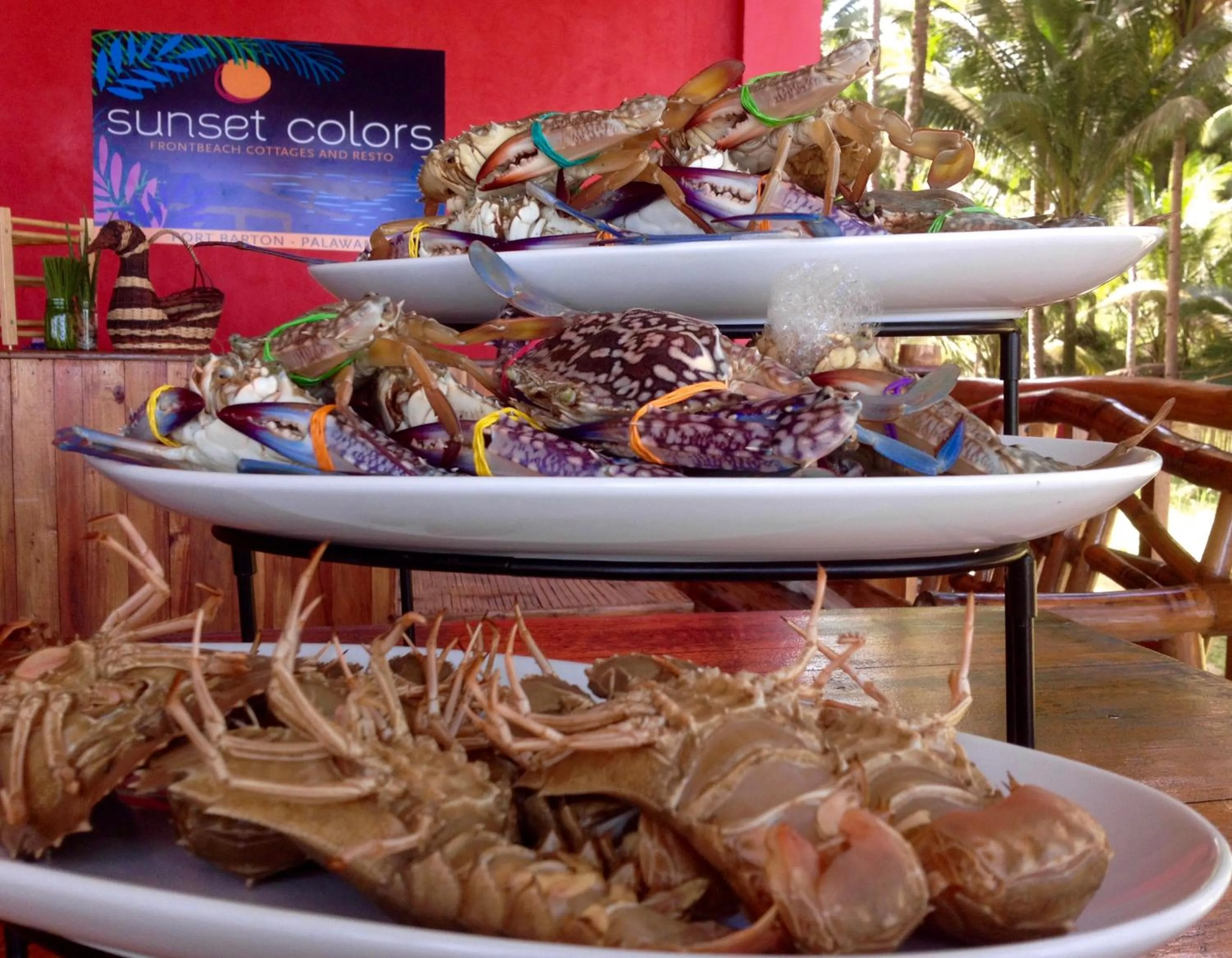 Food close-up in Sunset Colors