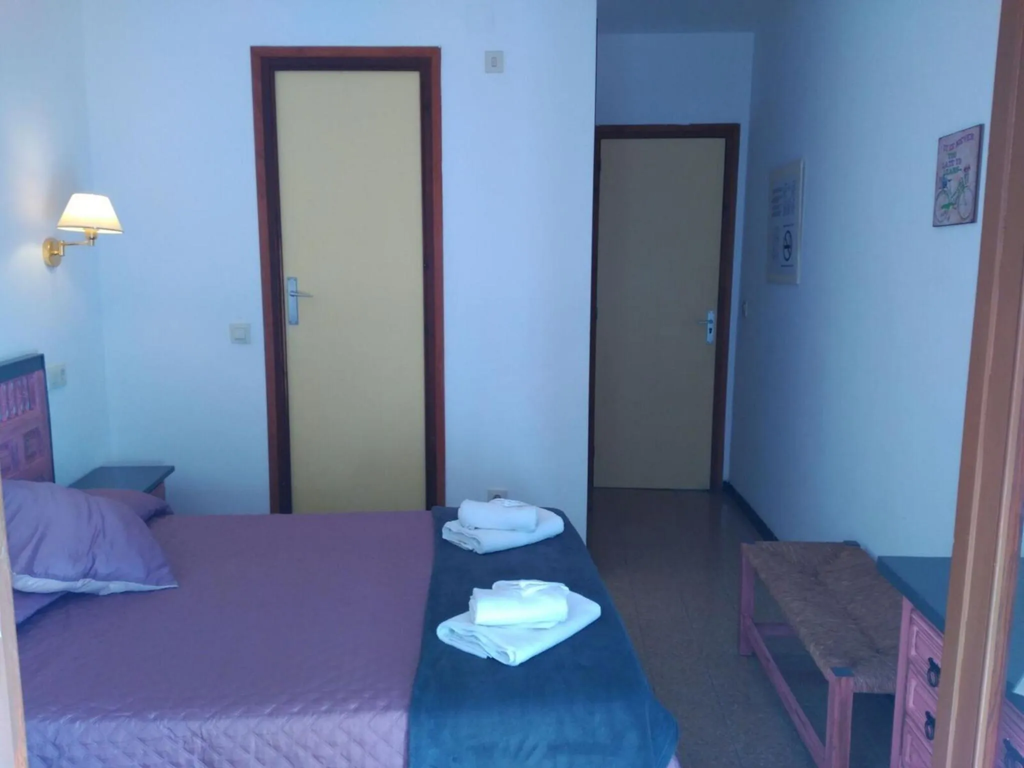 Decorative detail, Bed in Hotel Miami