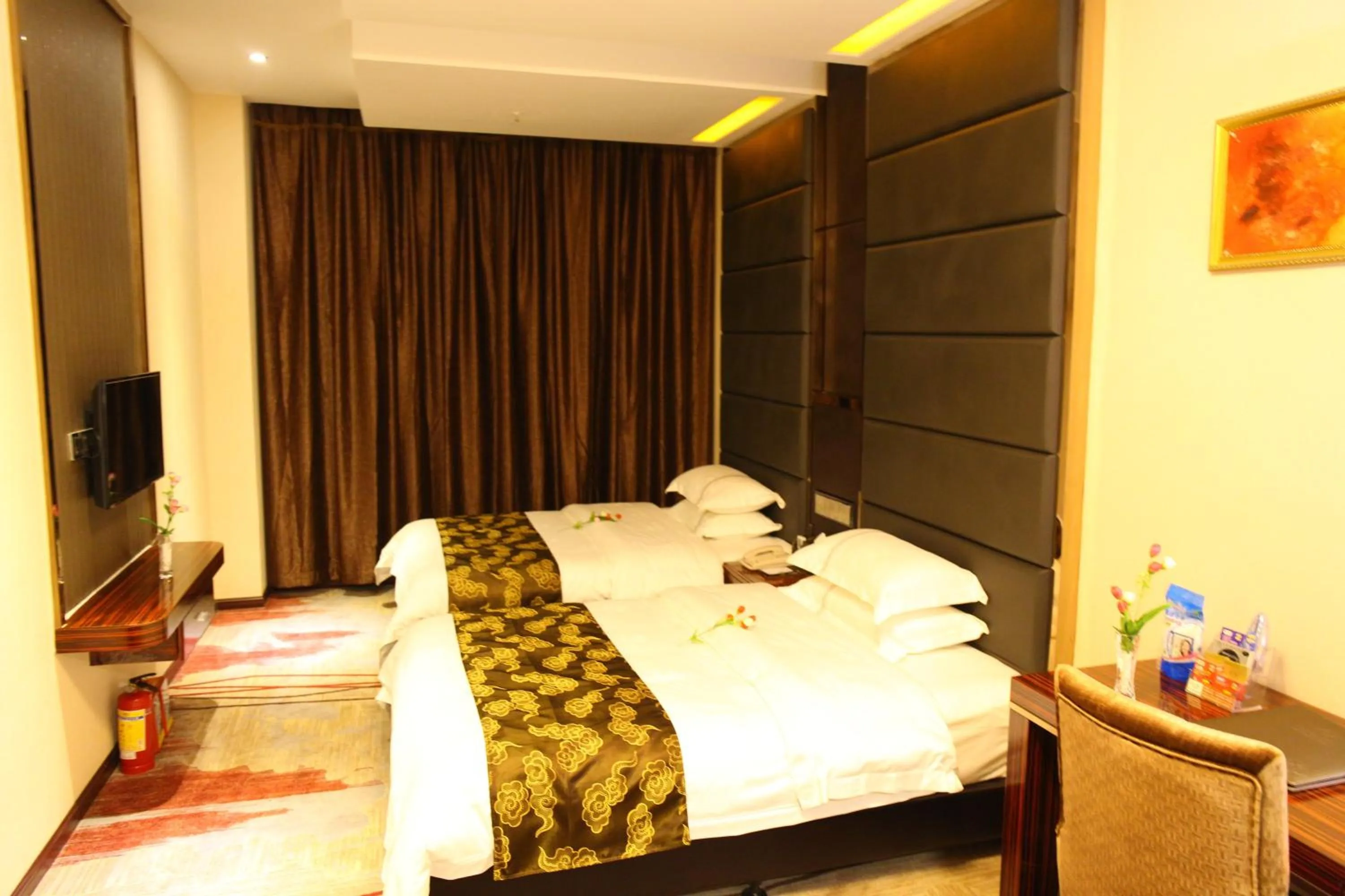Bedroom in Lavande Hotel Wuhan Railway Station