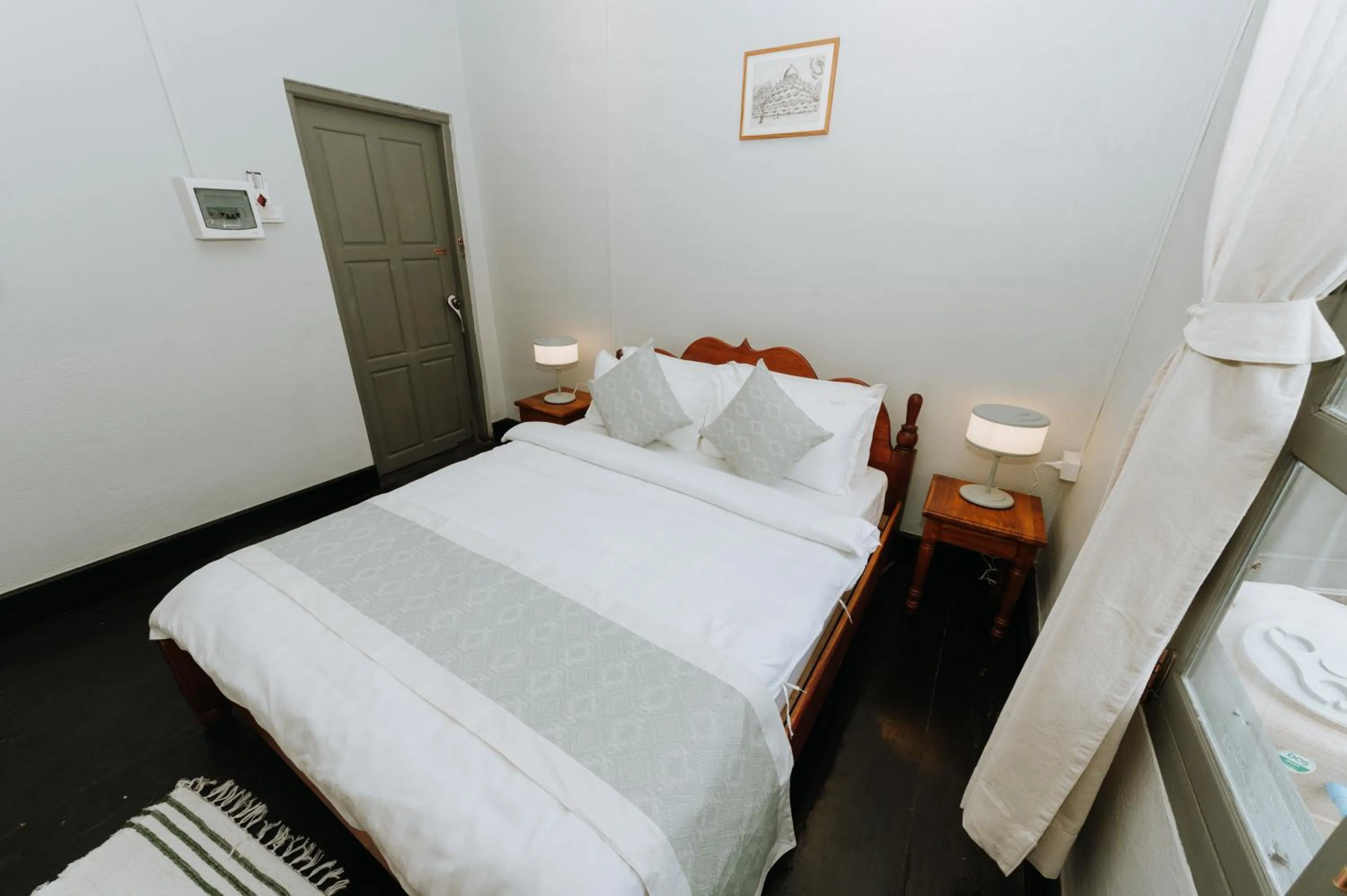 Bed in SamaiLaos Residence