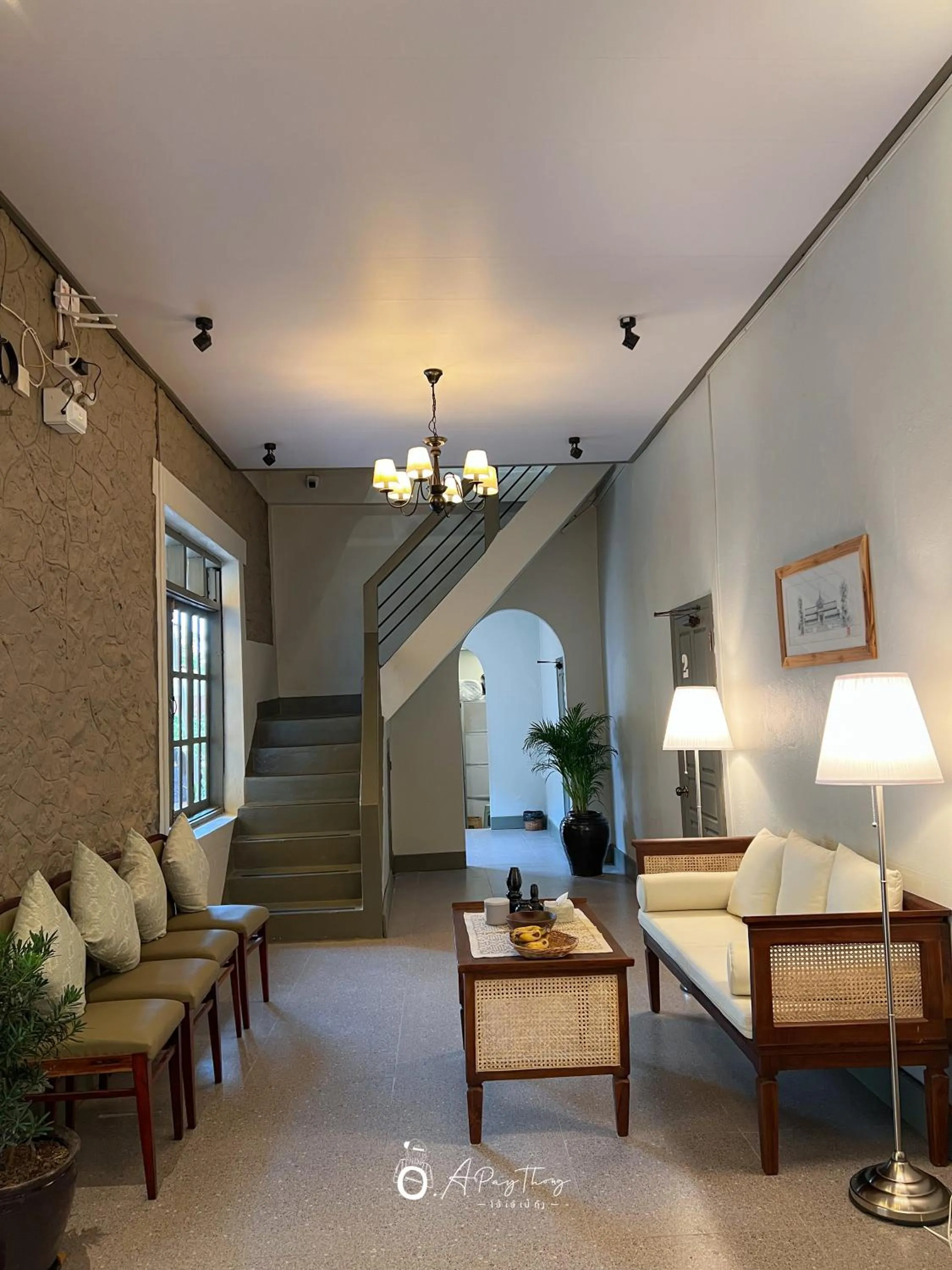 Living room in SamaiLaos Residence