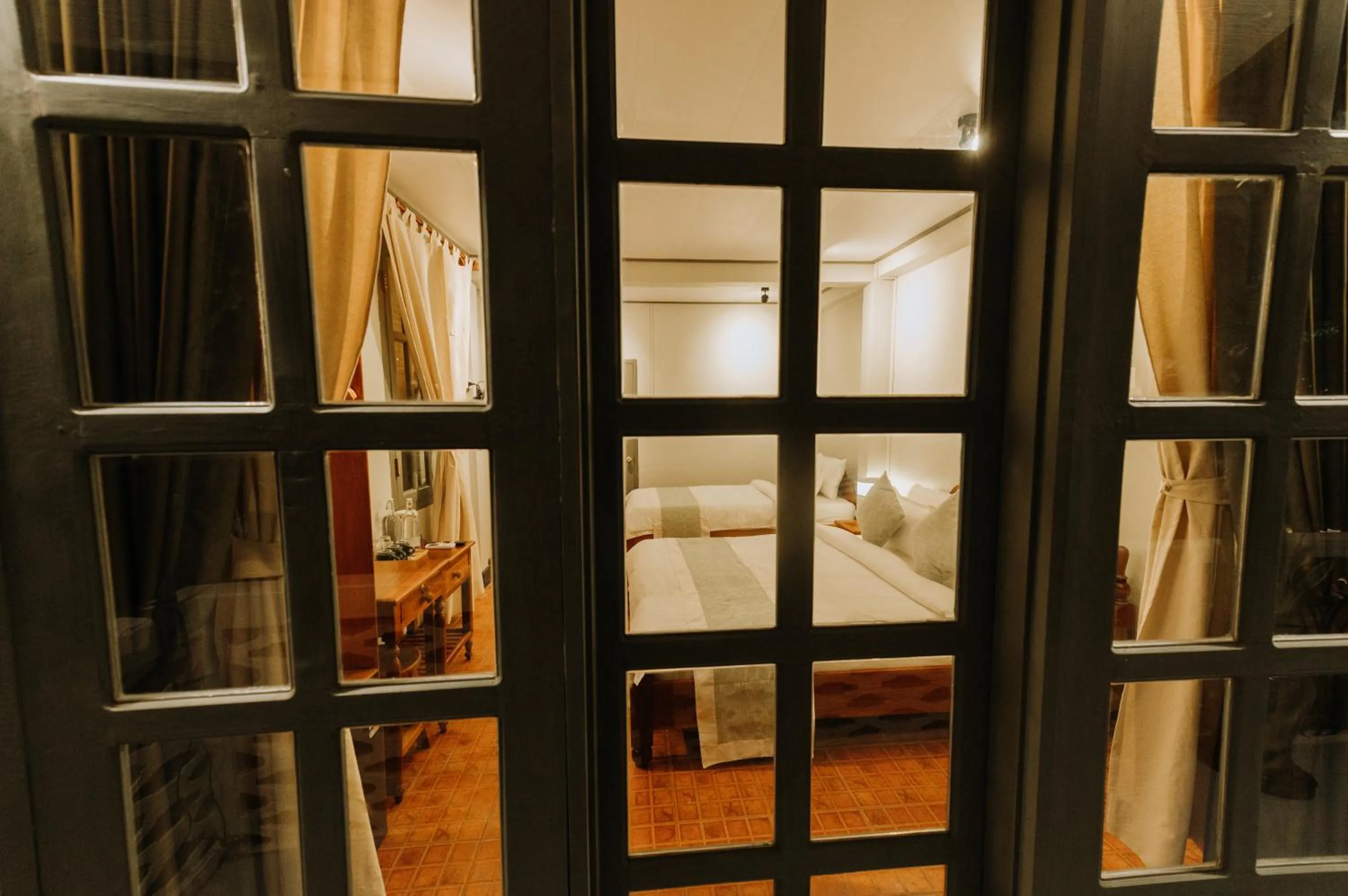 Bed in SamaiLaos Residence