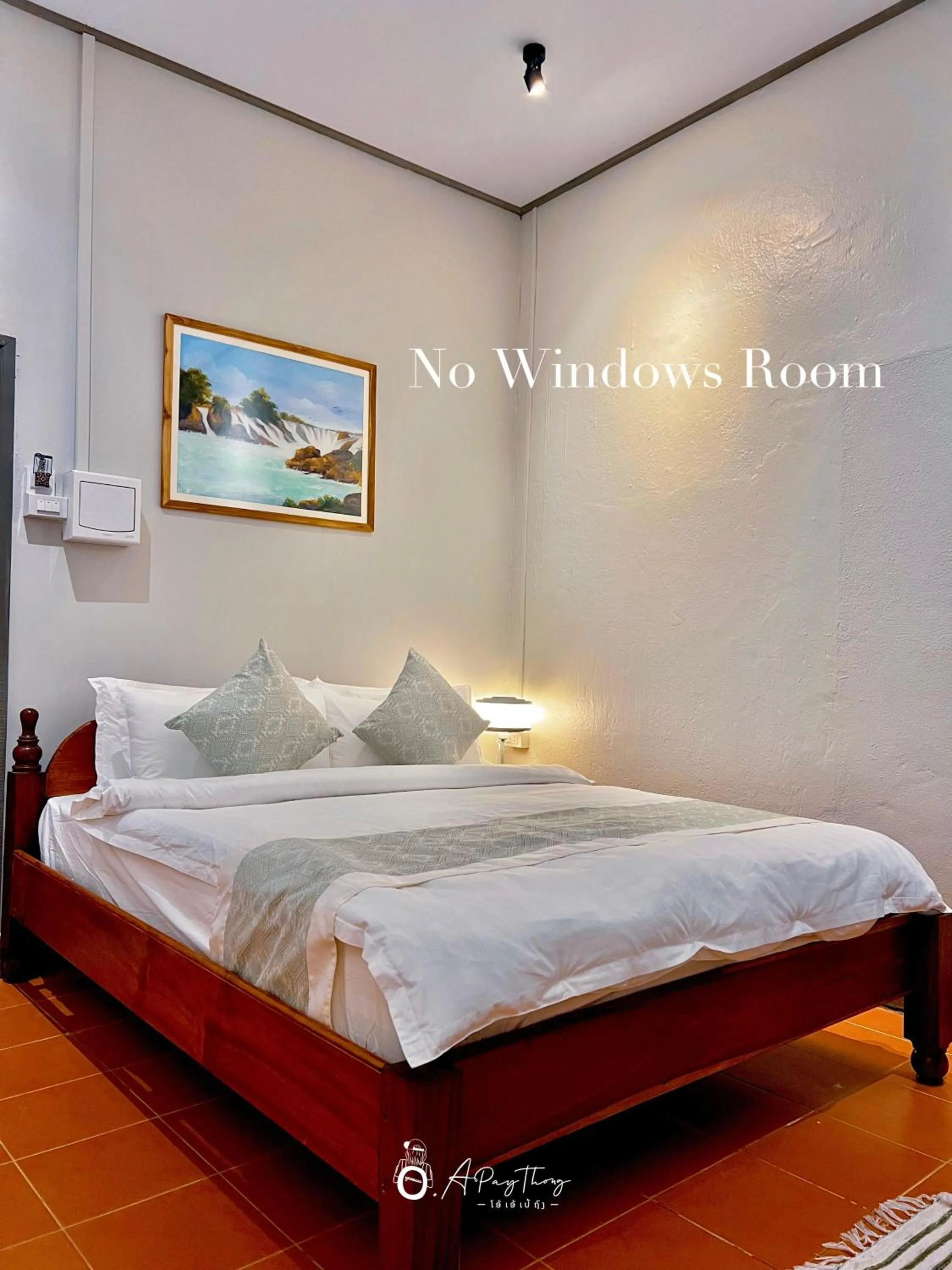 Bed in SamaiLaos Residence