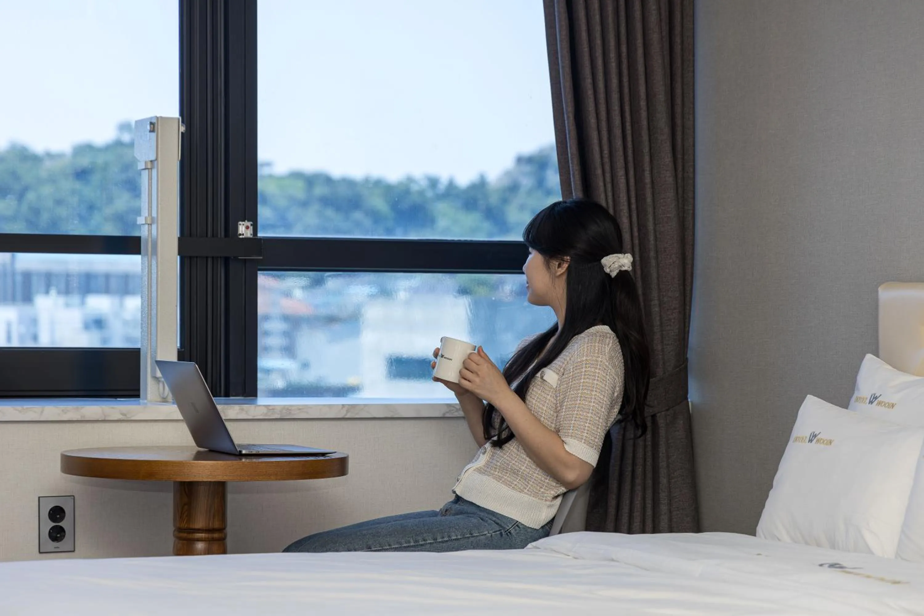 Photo of the whole room, Bed in Hotel Wooin